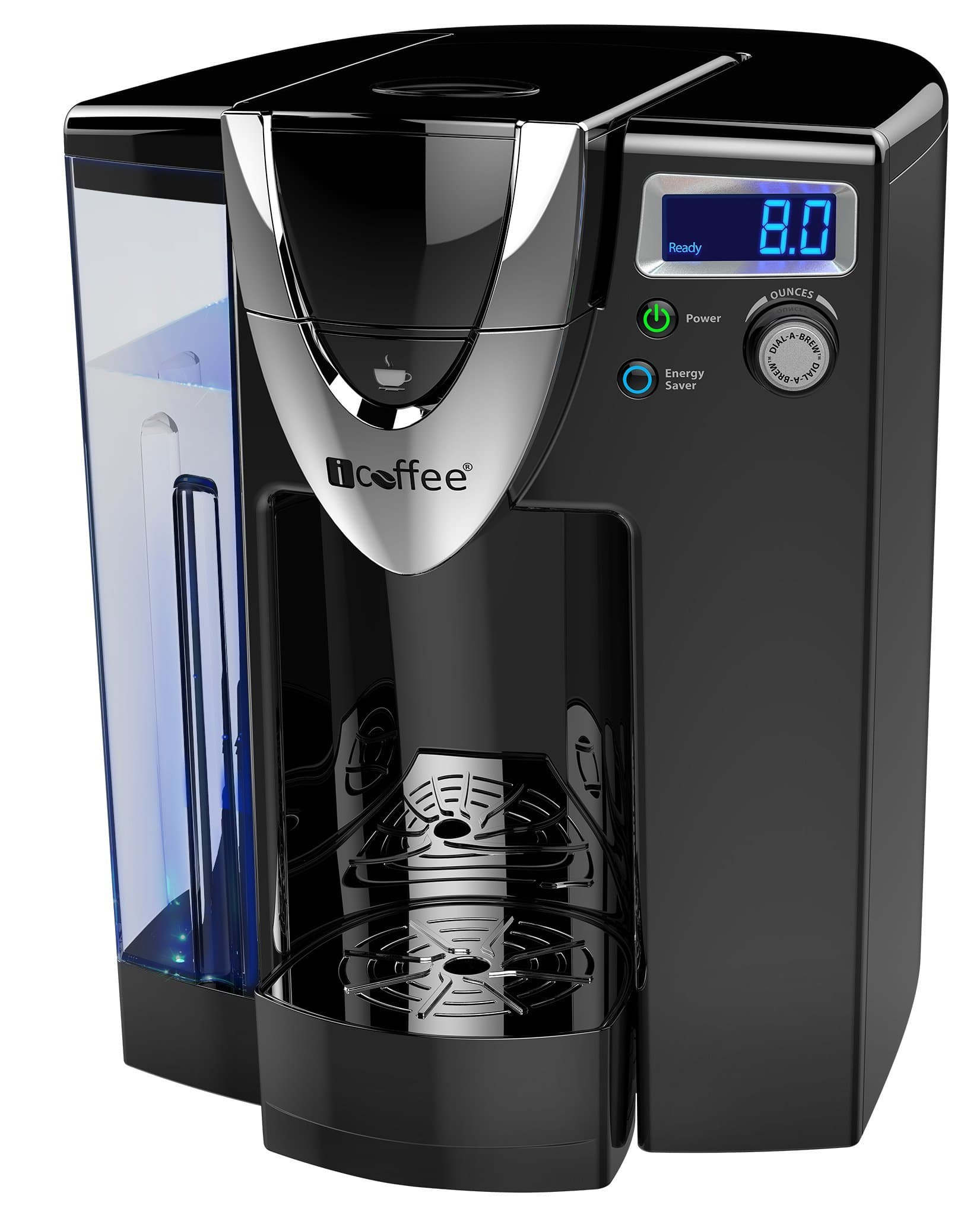 RSS500-MOZ 72 oz Mozart Single Serve Coffee Brewer with Spin Brew Technology, Large, Black