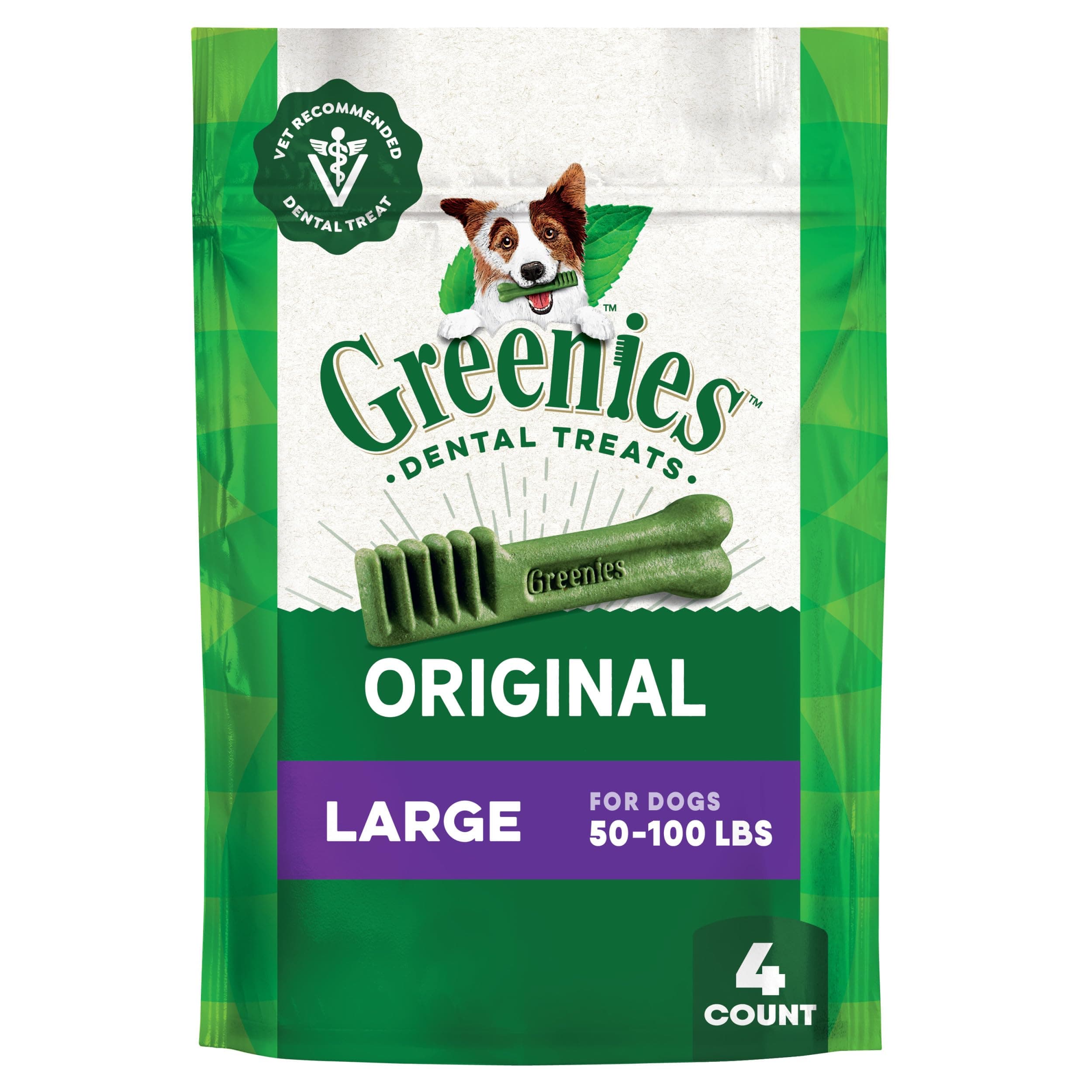 Greenies MINI TREAT-PACK (4pcs) LARG