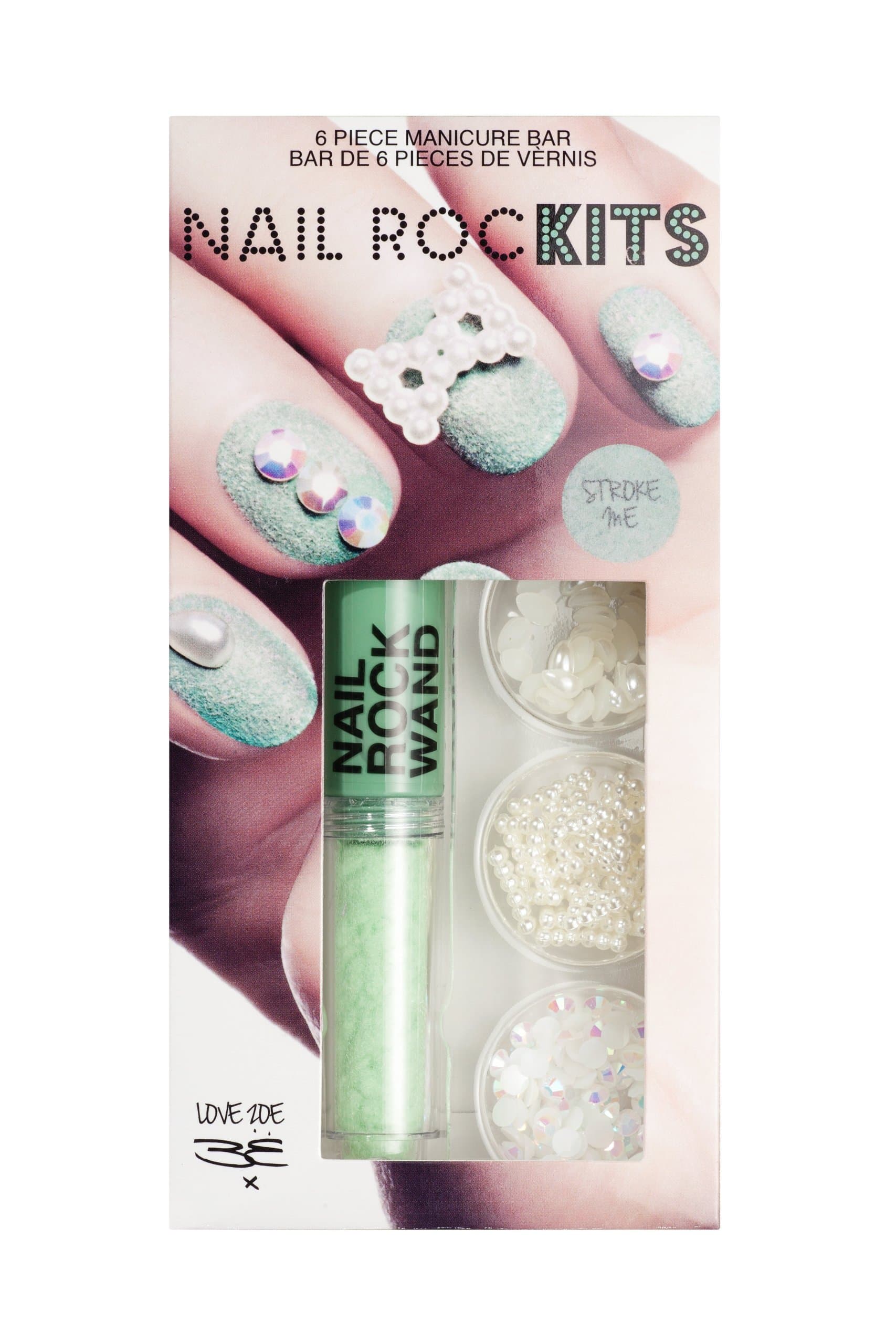 Nail Rockits 6 Piece Manicure Kit Bows