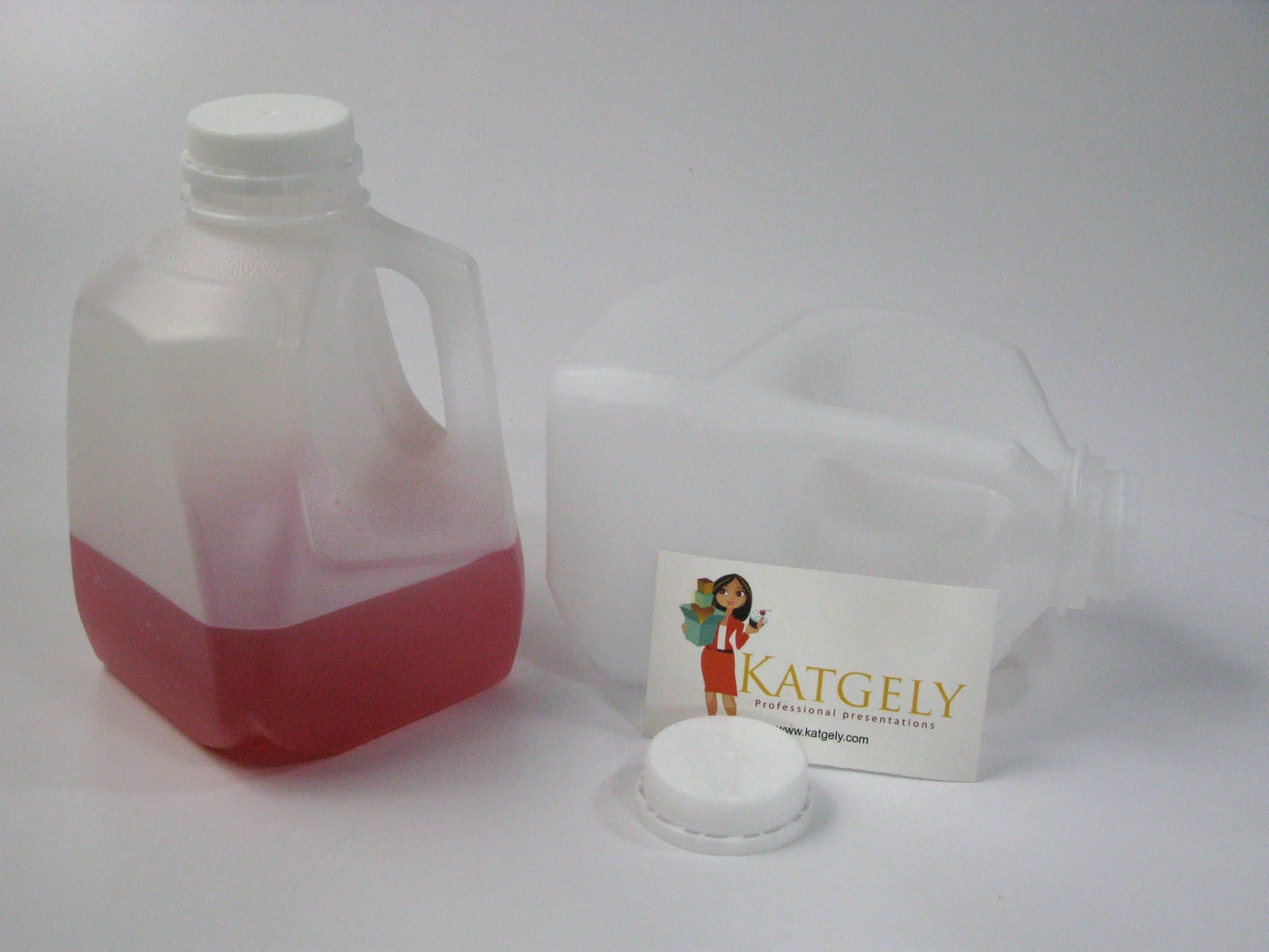 32 oz Plastic Juice Bottle with Tamper Evident Lid, Case of 47 Bottles & Lids