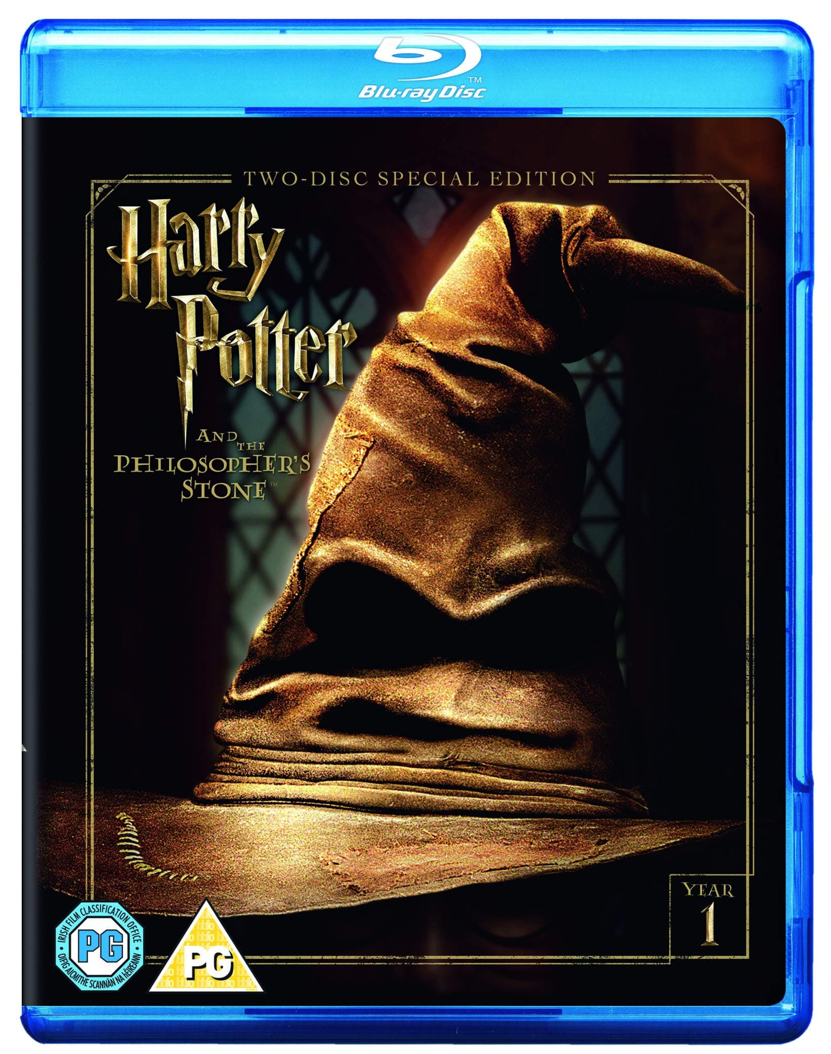 Harry Potter and the Philosopher's Stone (2016 Edition) [Includes Digital Download] [Blu-ray] [Region Free]