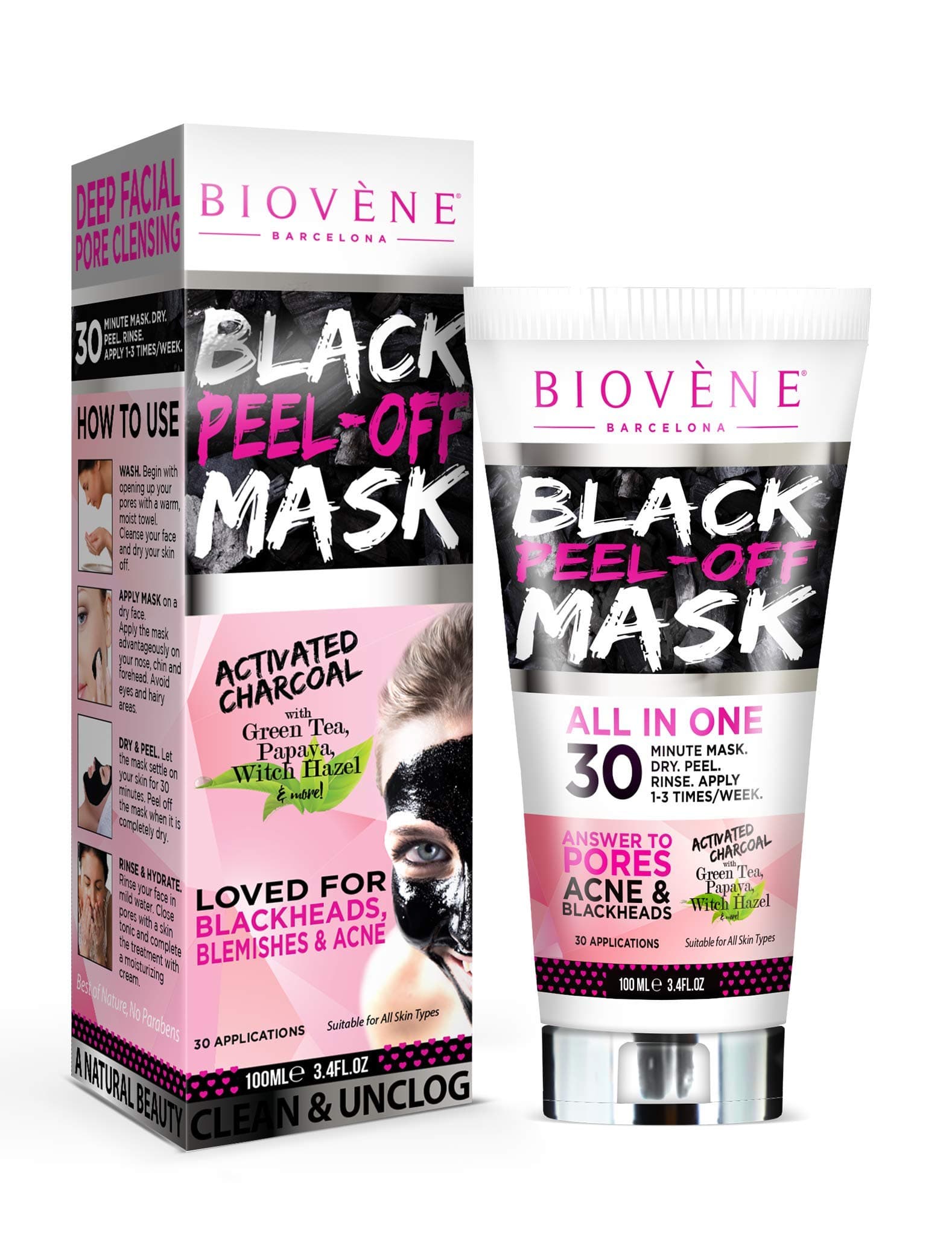 BLACK PEEL-OFF MASK 100ML