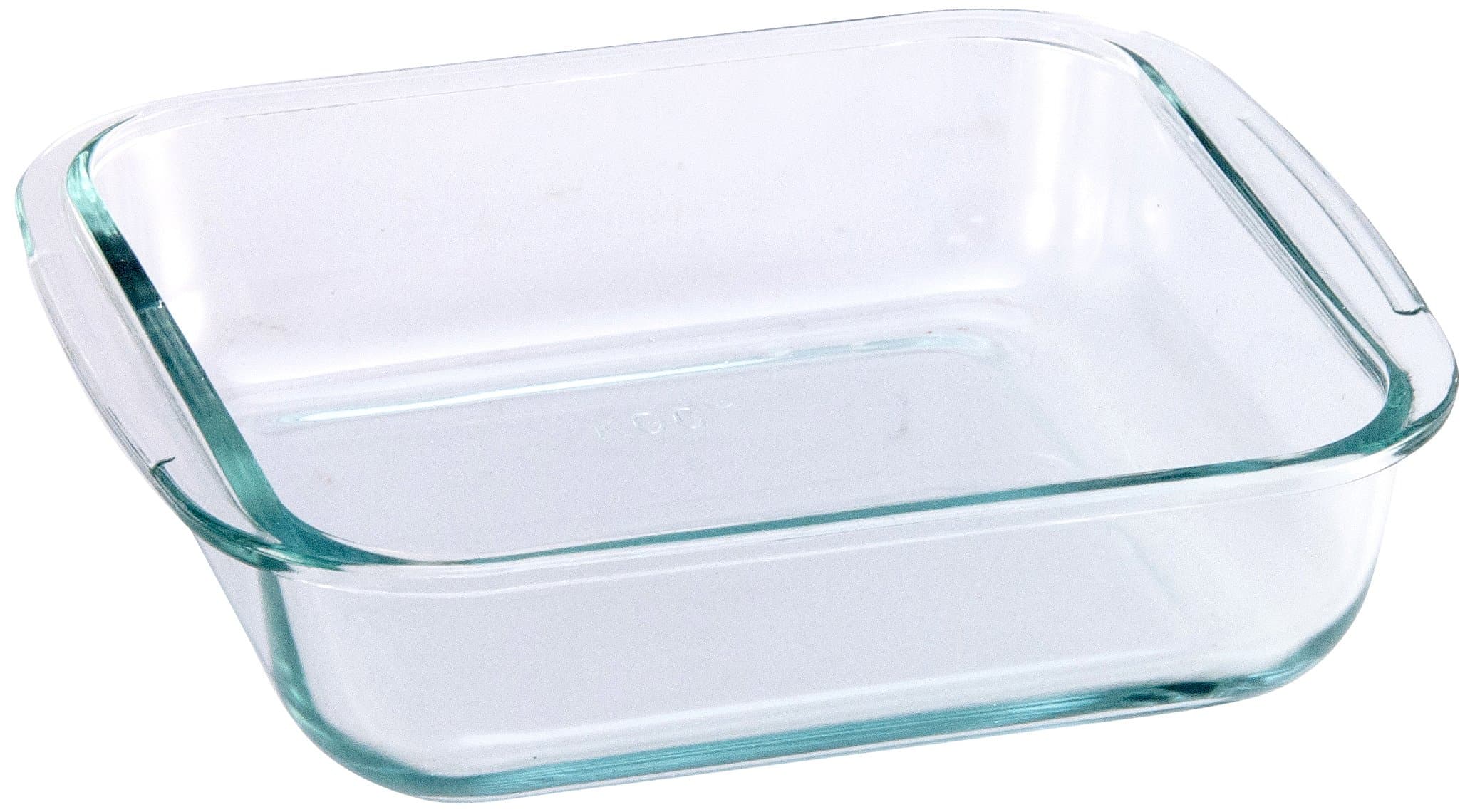 BCSA PL2 Square Borosilicate Glass Dish 20.7 x 18 x 5 cm