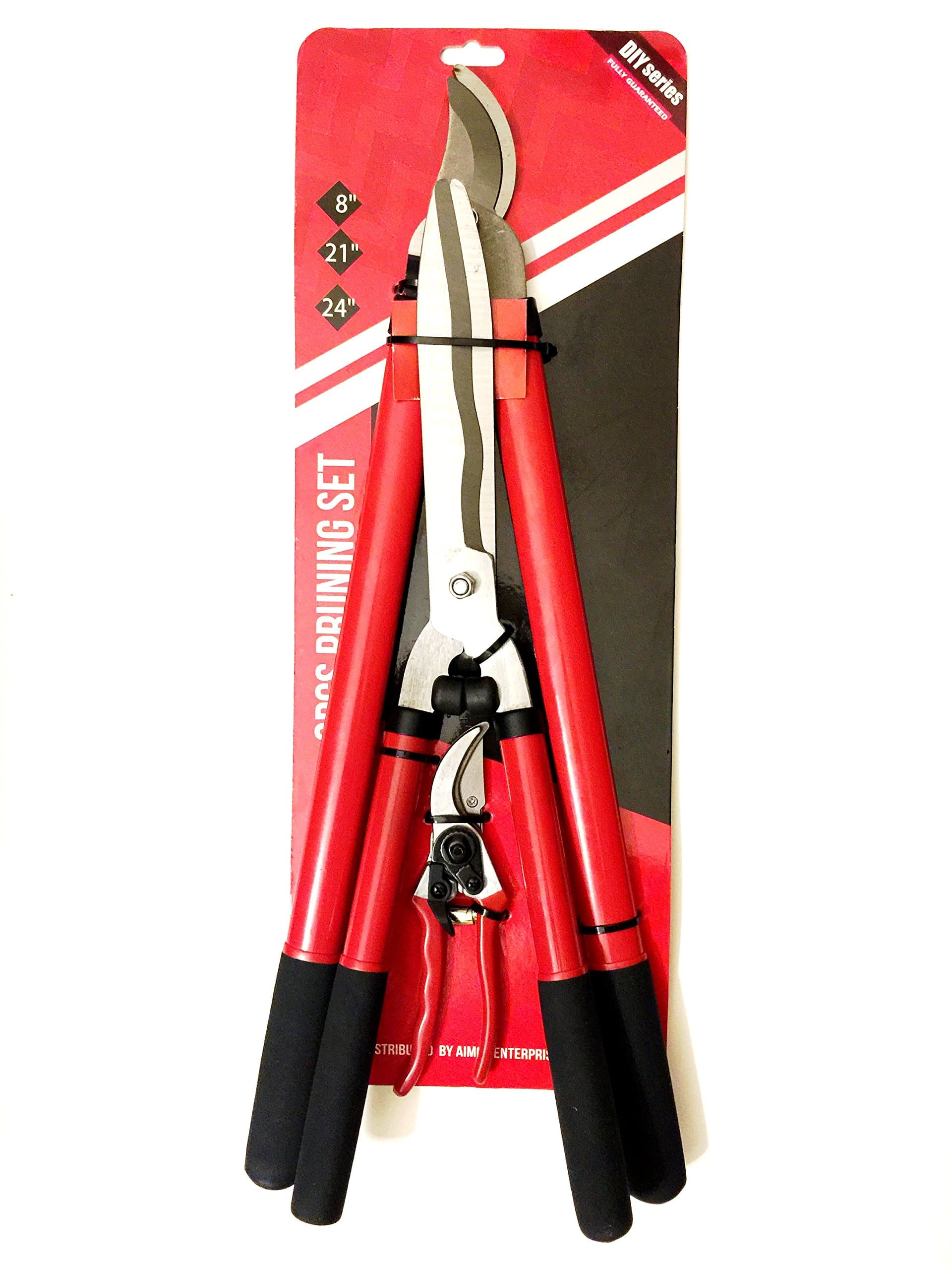 Combo Set with Lopper, Hedge Shears and Pruner, 3 Piece