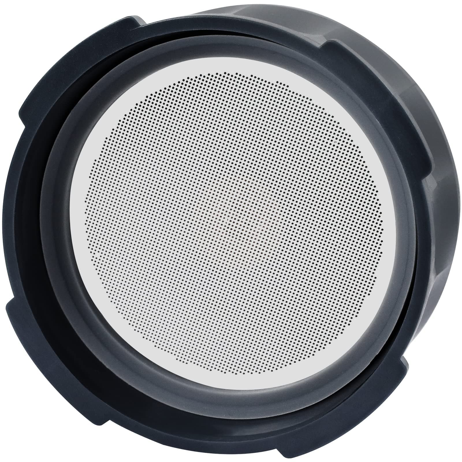 Flow Control Filter Cap with Reusable Metal Filter for AeroPress Coffee Maker, No Drip Filter Cap for AeroPress Portable Coffee Press, Brew Espresso-Style and Immersion Coffees