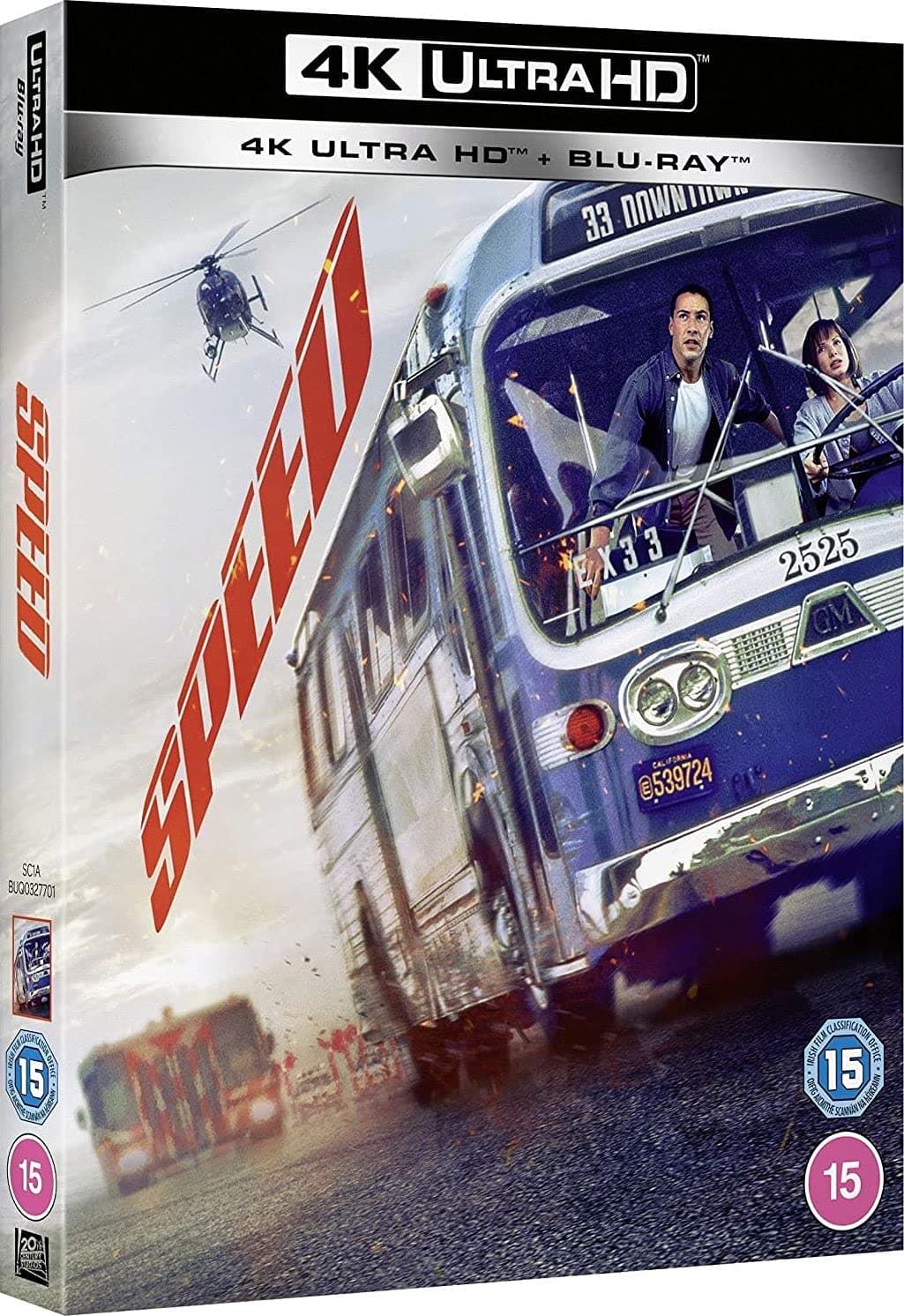 Speed (4K UHD + Blu-ray) (2 Disc Set) (Imported Region Free 4K with Premium Slipcover Packaging) (DTS HD MA 5.1)