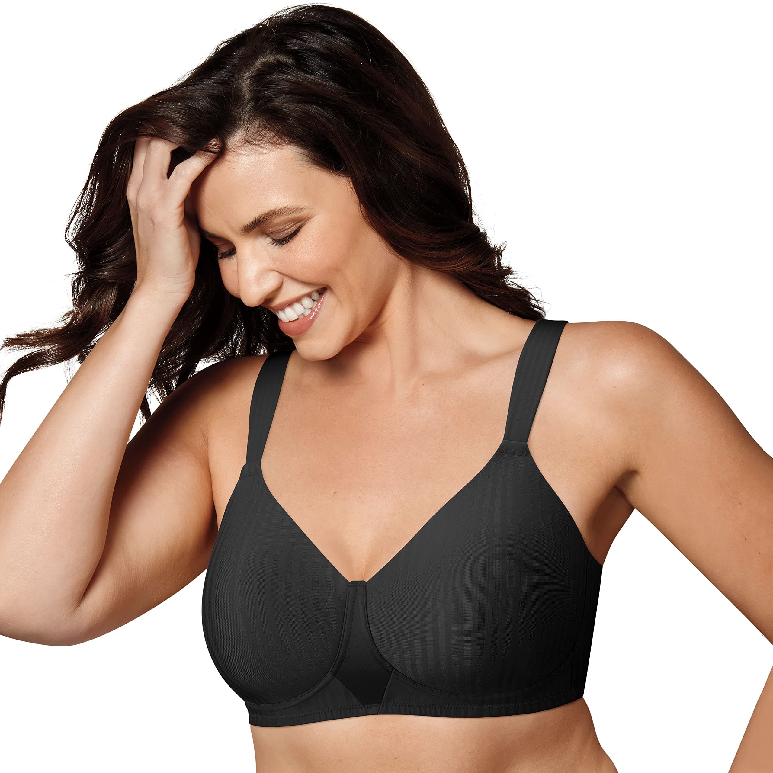 PLAYTEXWomen's Wireless Bra, Secrets Perfectly Smooth Wirefree Bra, Full Coverage, US4707