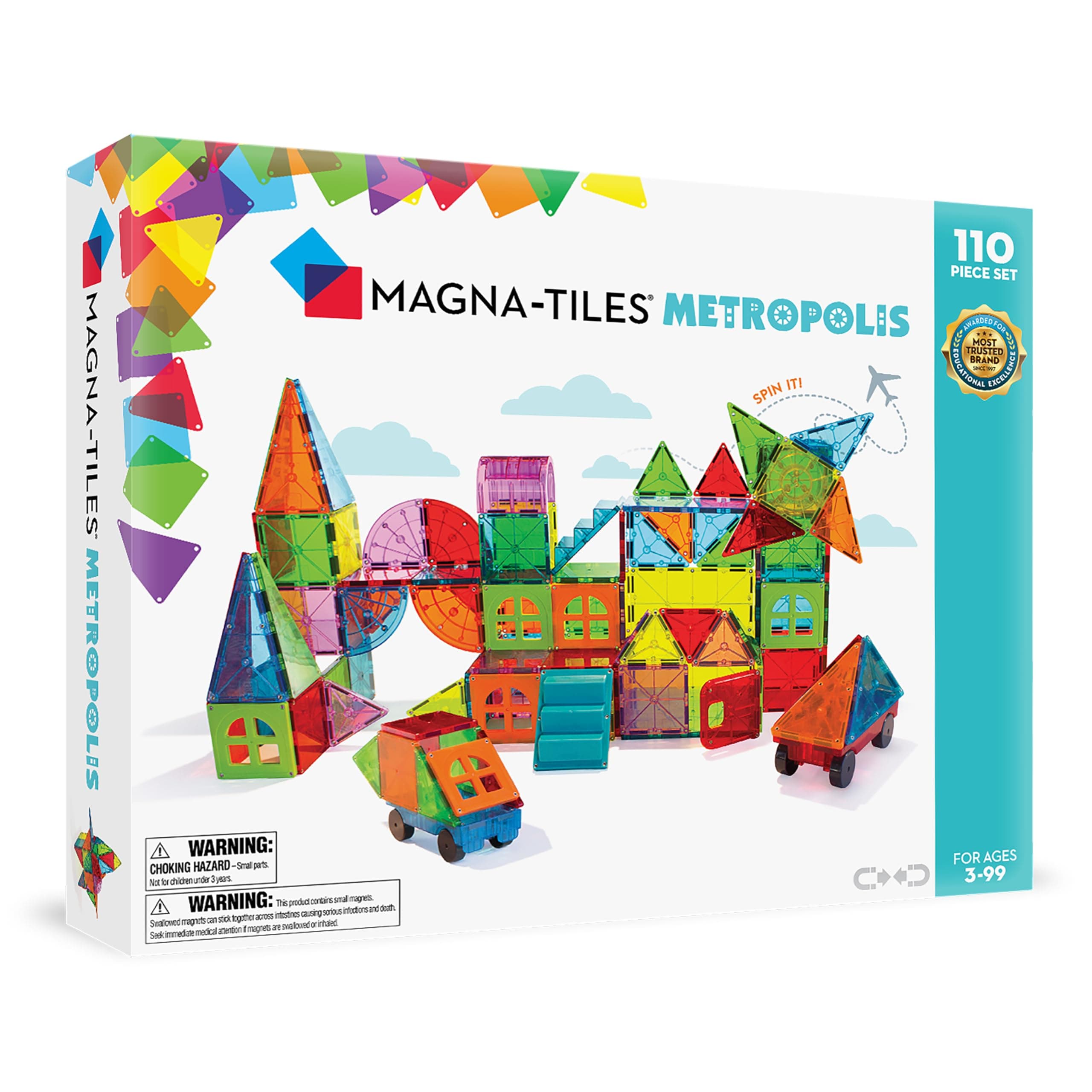 MAGNA-TILES® Metropolis 110-Piece Set