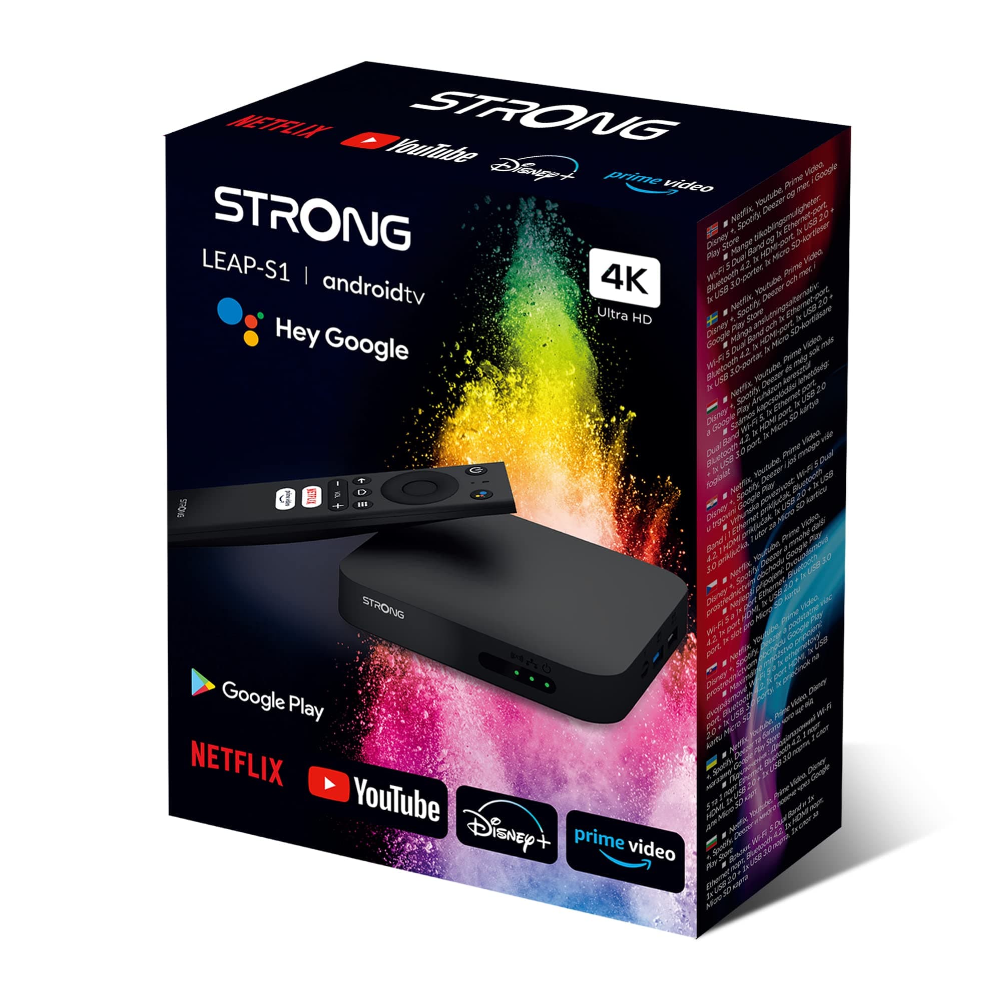 STRONG Leap-S1 Smart Box Android TV Streaming Media Player