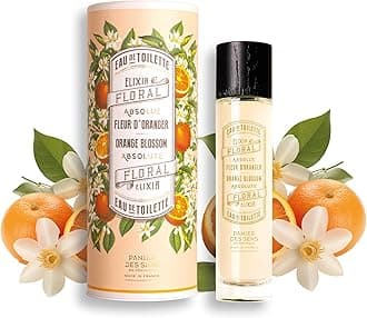 Eau de Toilette - Orange Blossom Perfume for Women - Floral Fragrance - Long Lasting, Natural Perfume - Hair & Body - Vegan Friendly - Eau de Parfum Made in France - 50mL