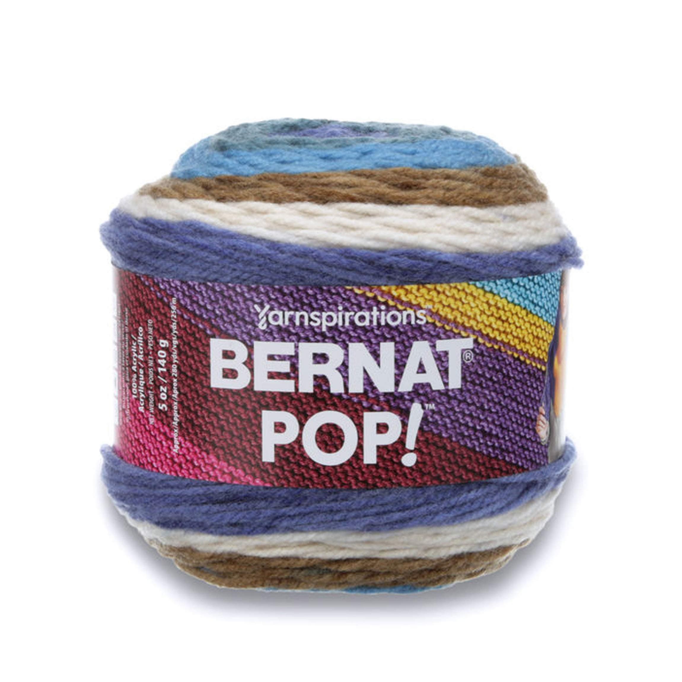 BernatPop Yarn -140g-Birch Bark Blue