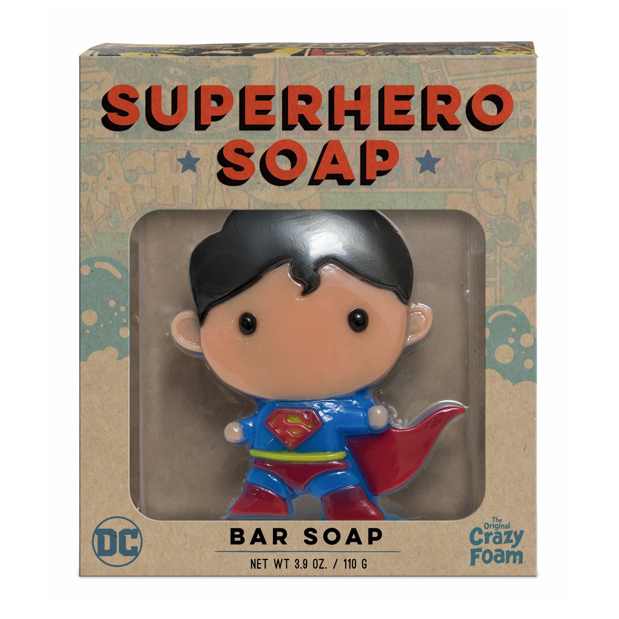 DC Comics Superman Superhero Bar Soap