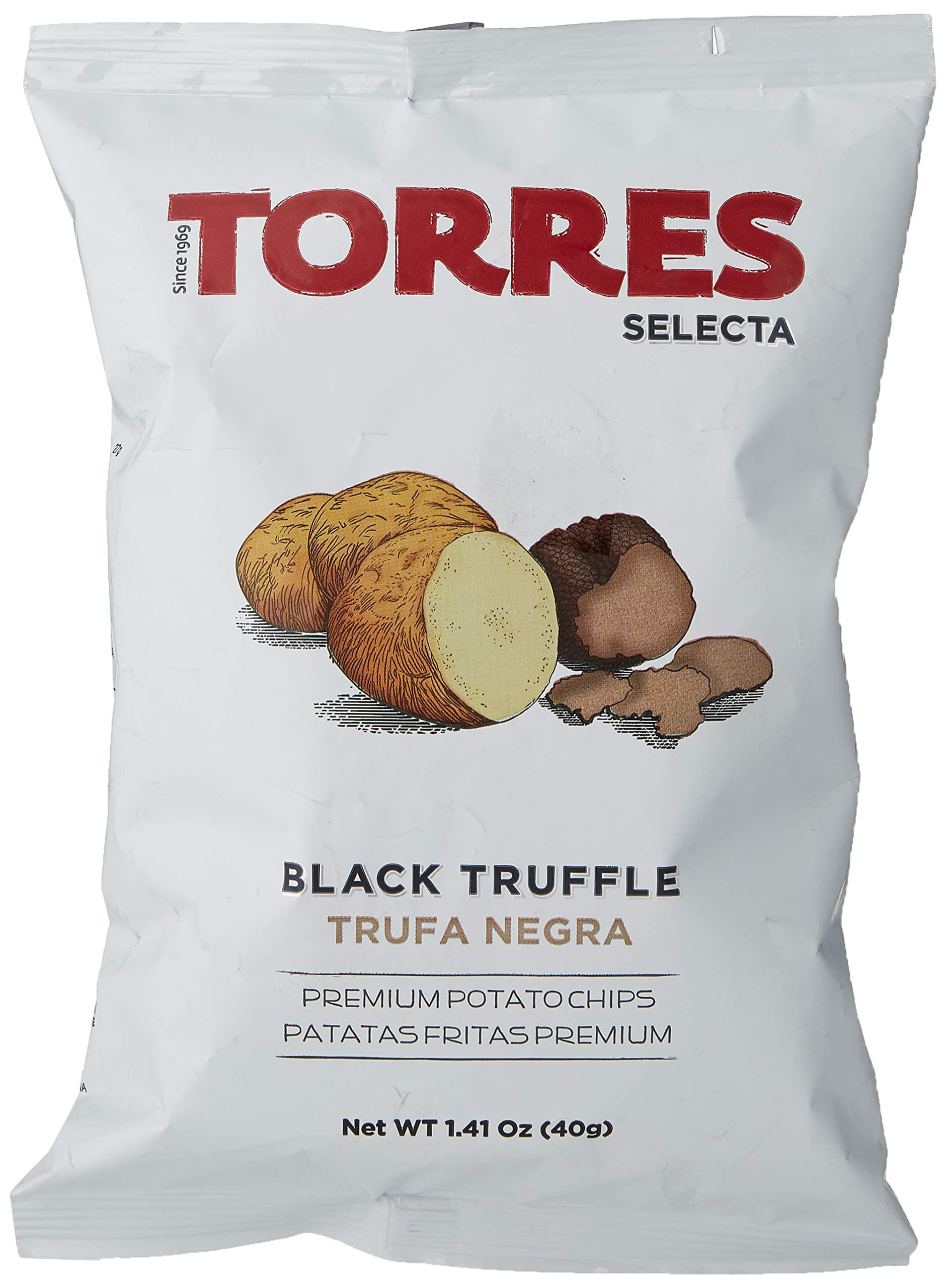 Torres Selecta Spanish Truffle Potato Crisps, 40g