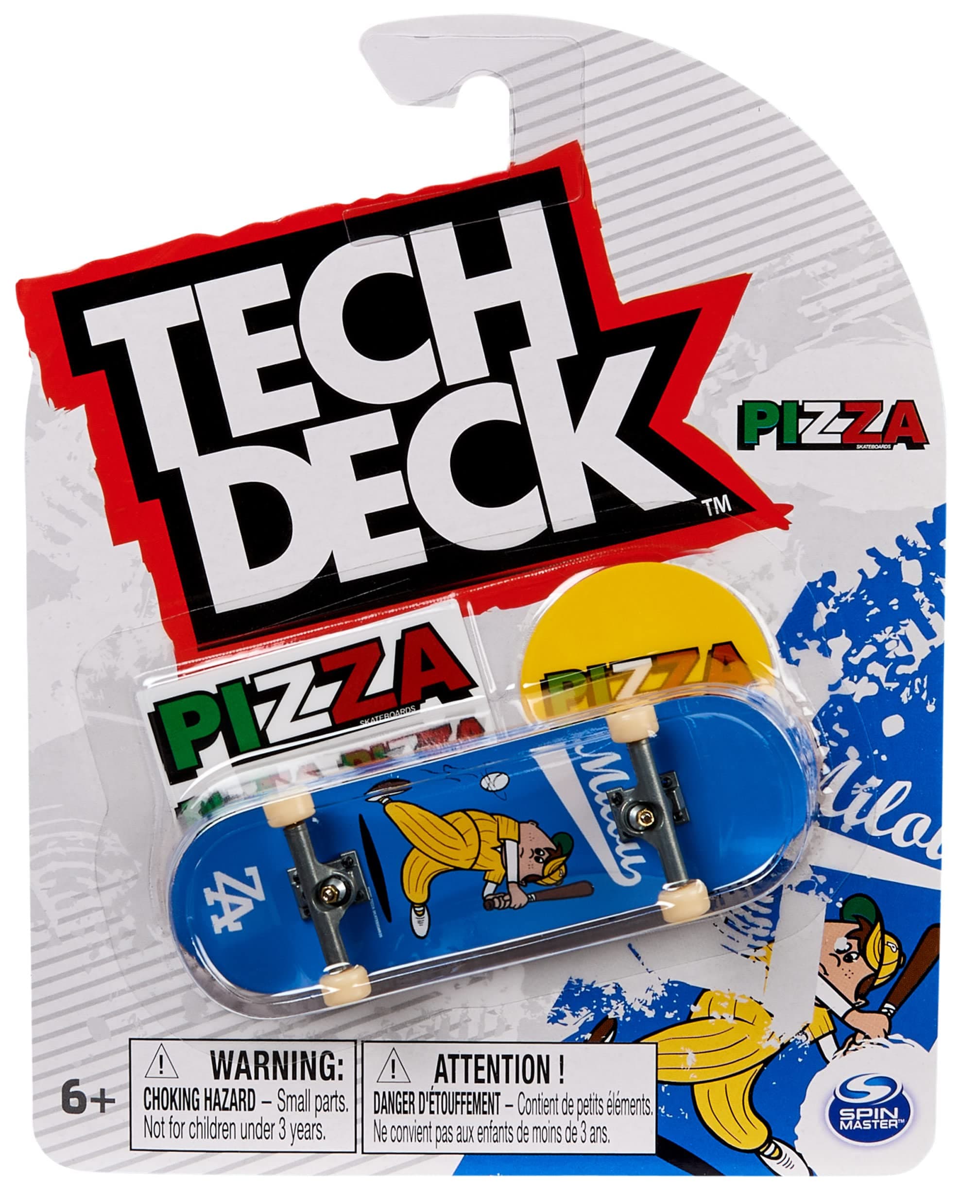 Tech Deck, 96-mm Fingerboard with Authentic Designs, for Ages 6 and Up (Styles May Vary)