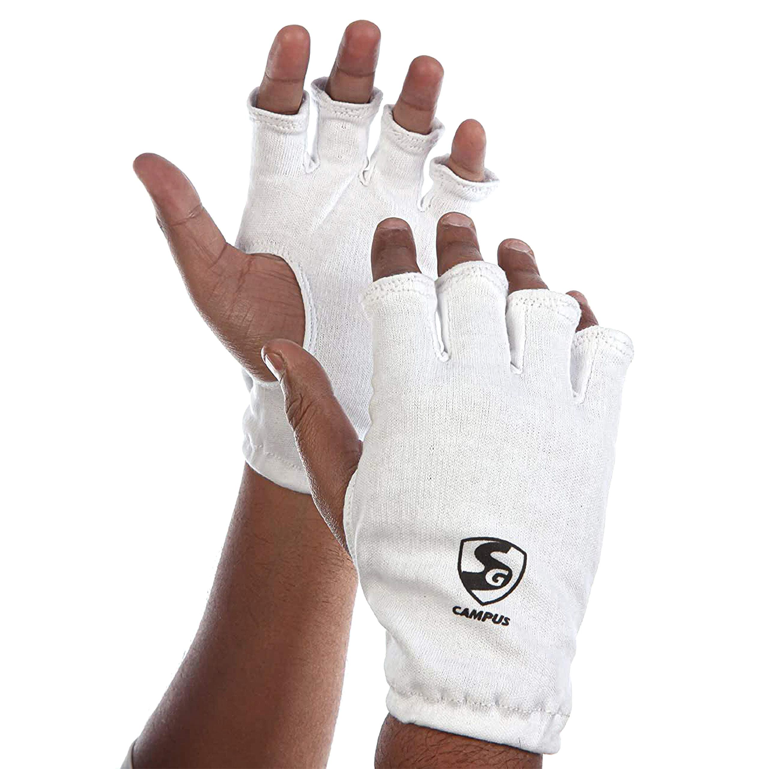 Cricket Campus Cotton Inner Gloves, Junior (Assorted)