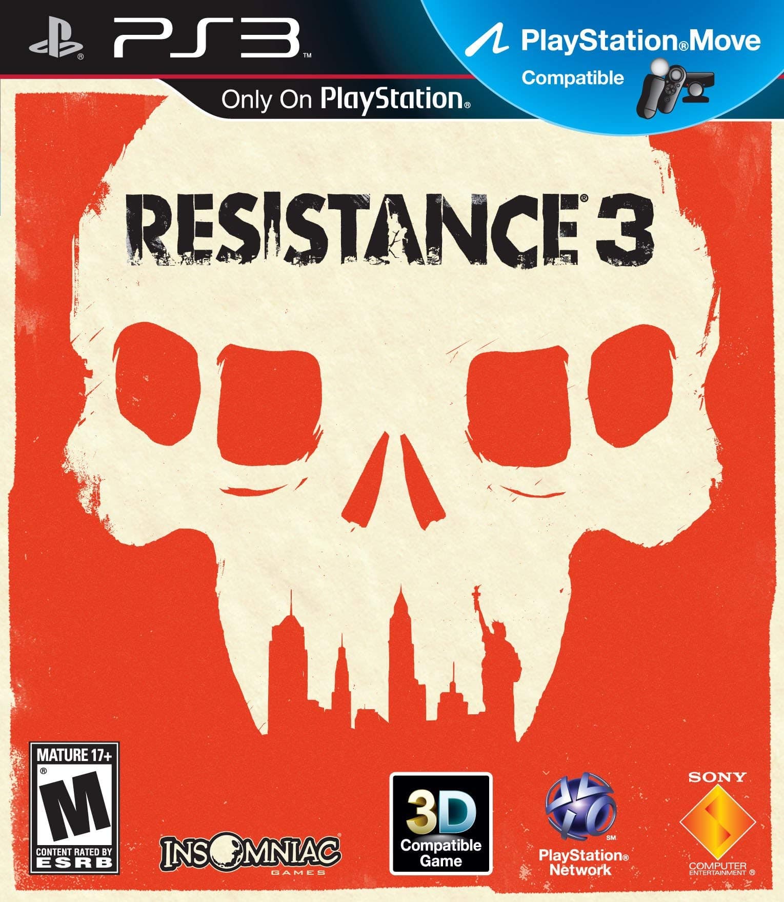 Resistance 3 - Playstation 3 (Renewed)