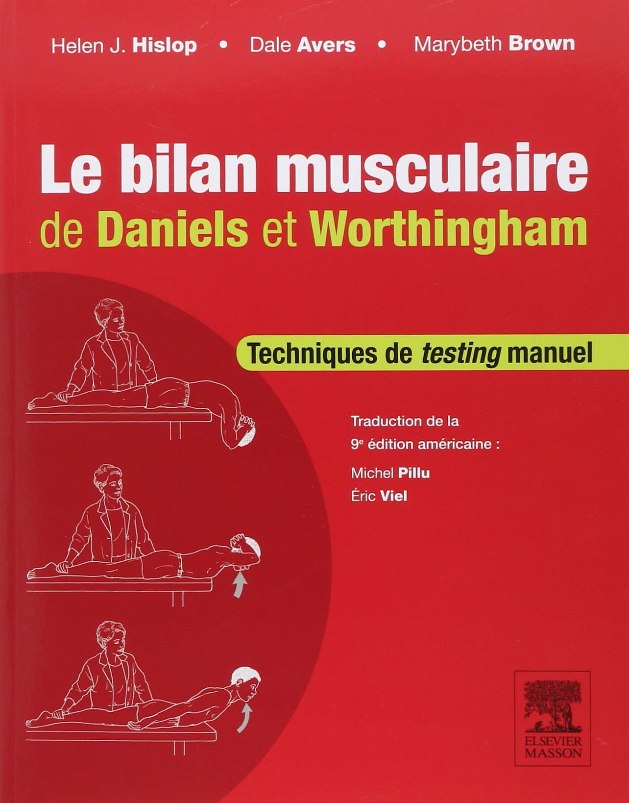 Le bilan musculaire de Daniels et Worthingham: Techniques de testing manuel
