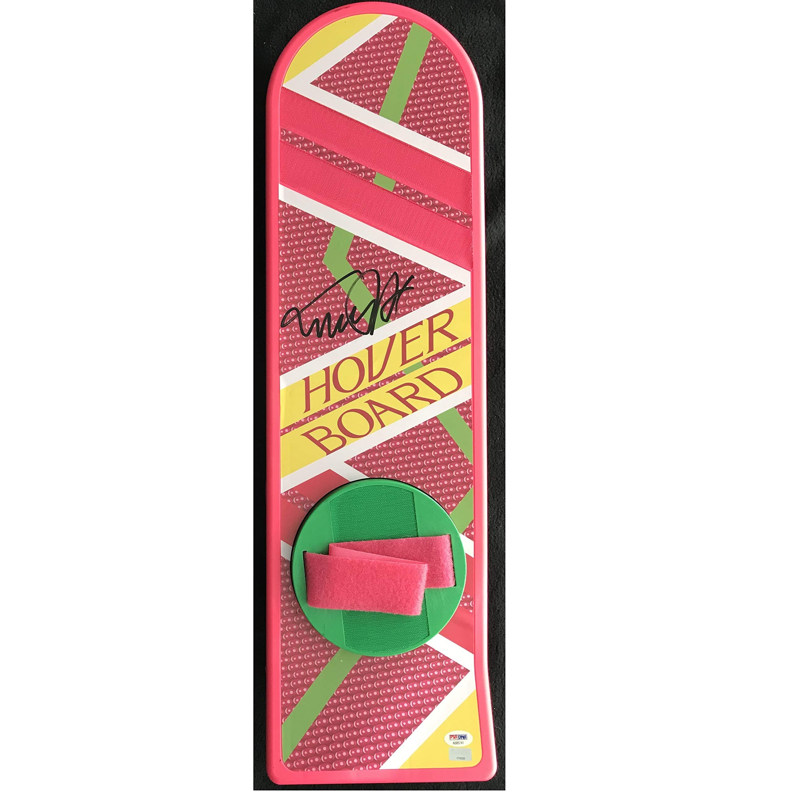Michael J. Fox Signed Back to the Future II Hover Board Replica Movie Prop Marty McFly PSA/DNA 28" x 8"