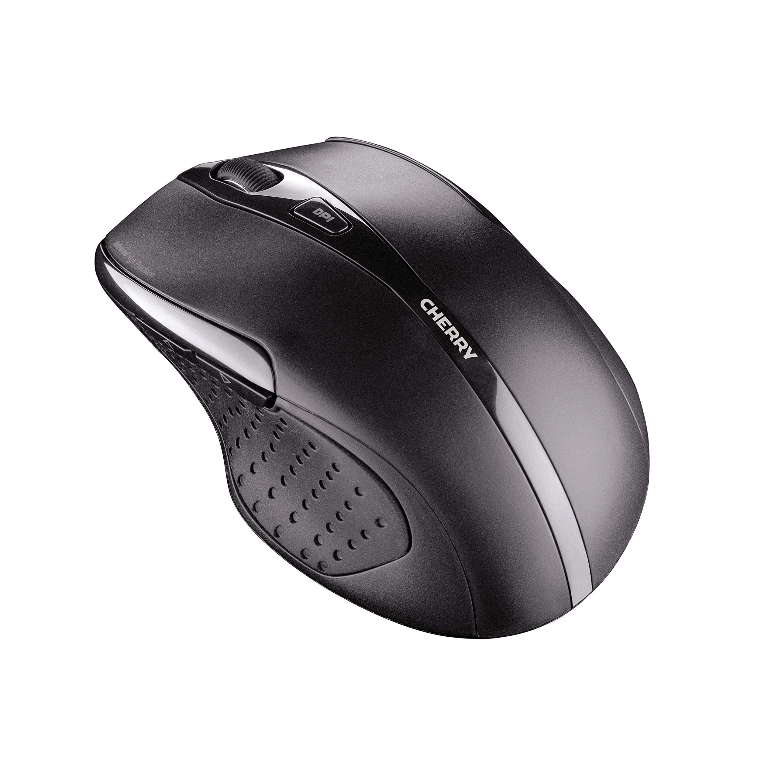- Cherry MW 3000 Wireless Computer Mouse for Work or Home. Nano USB Receiver Easily Stays in Laptop or Chromebook. Ergonomic Designed for Right Handed. 6 Buttons Black