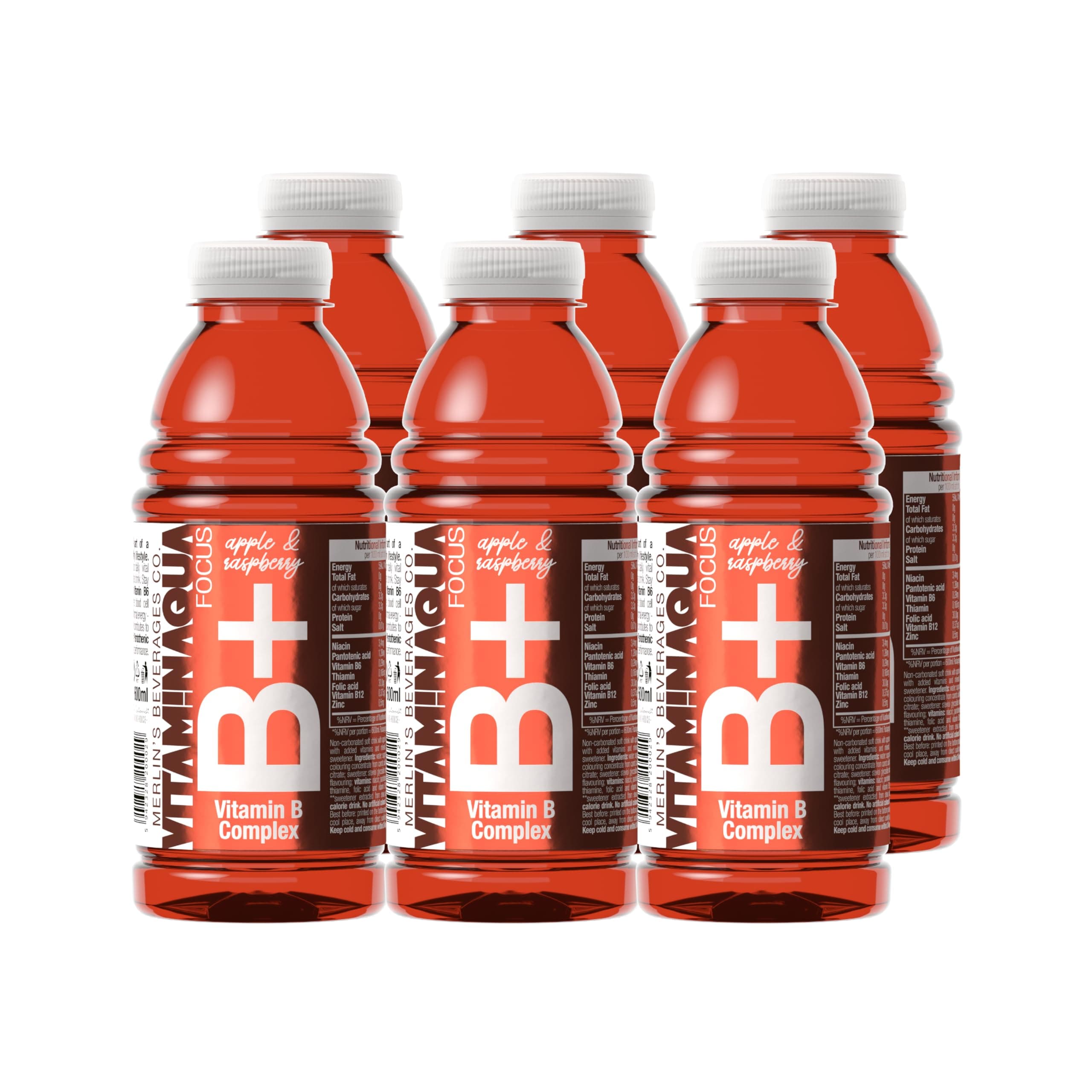 Focus B+ Apple & Raspberry 6x600ml Case