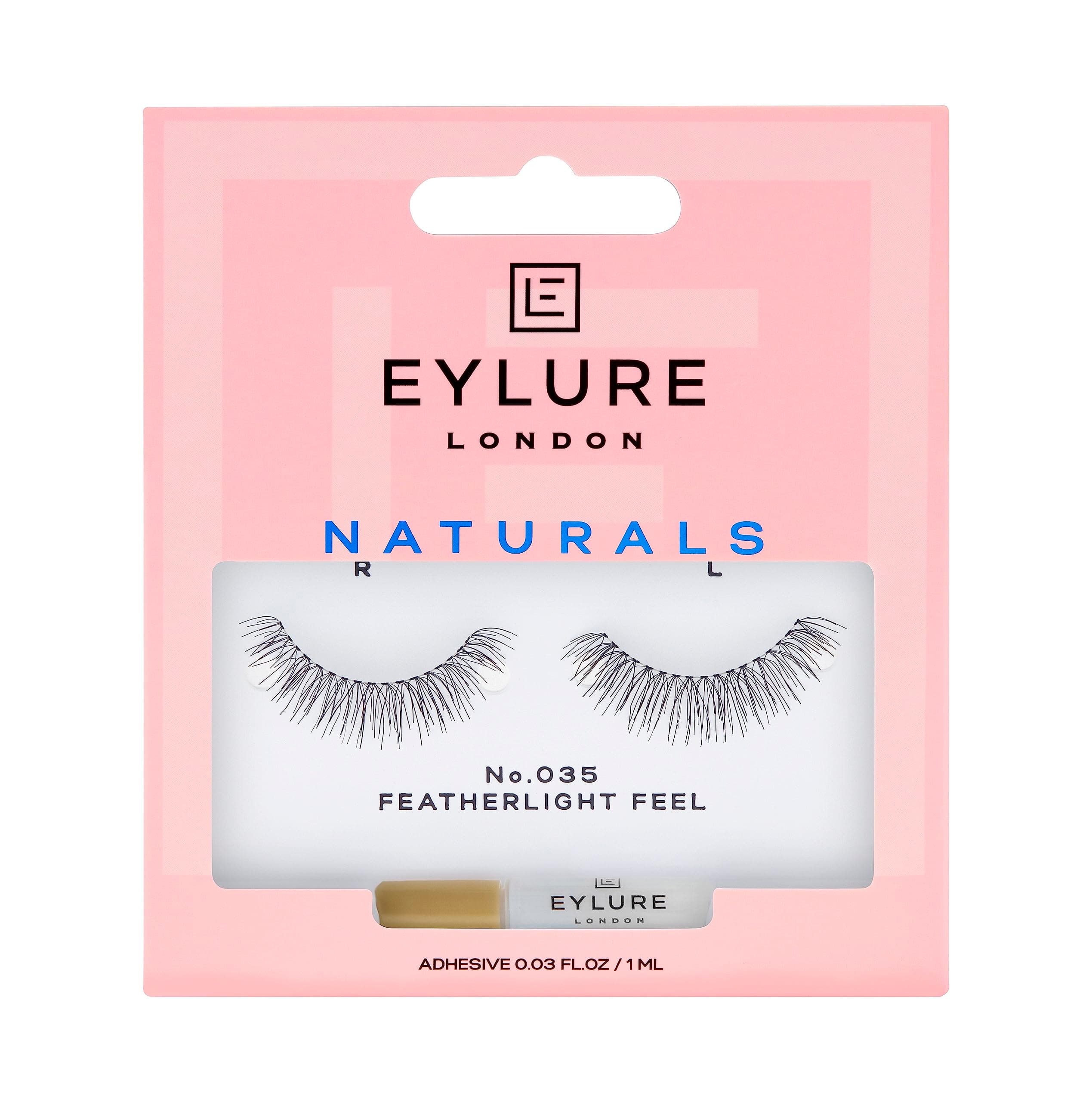 Natural 035 Strip Lashes (packaging may vary)