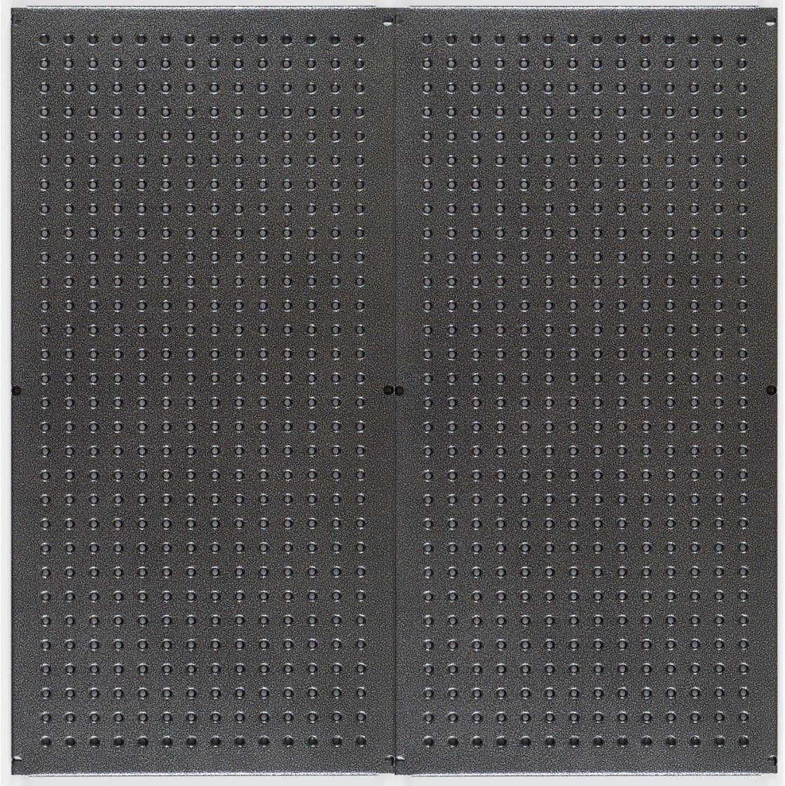 Bullet Board Metal Pegboard, Silver Vein (2 Per Box)