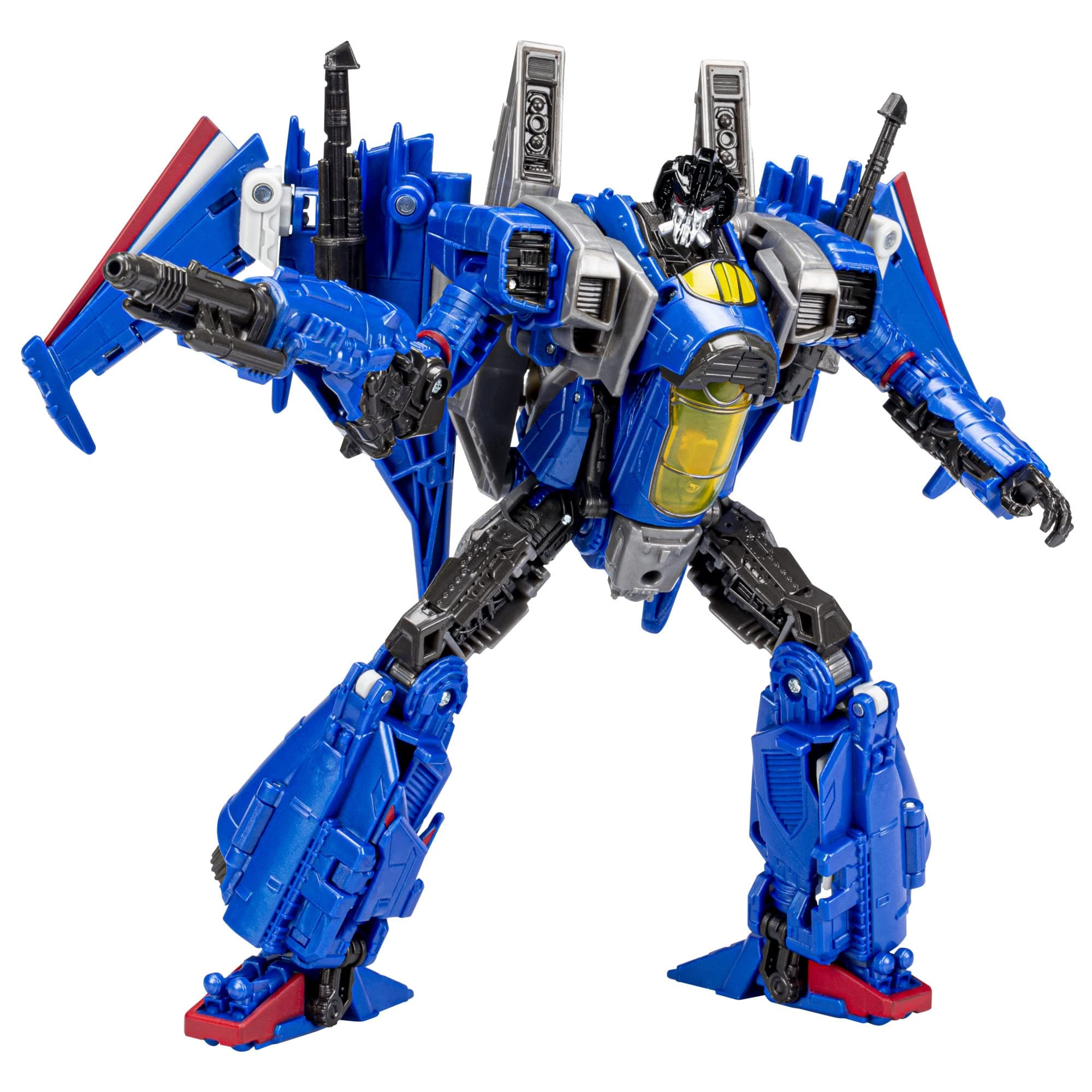 TRANSFORMERS Toys Studio Series 89 Voyager Class Bumblebee Thundercracker Action Figure - Ages 8 and Up, 6.5-inch