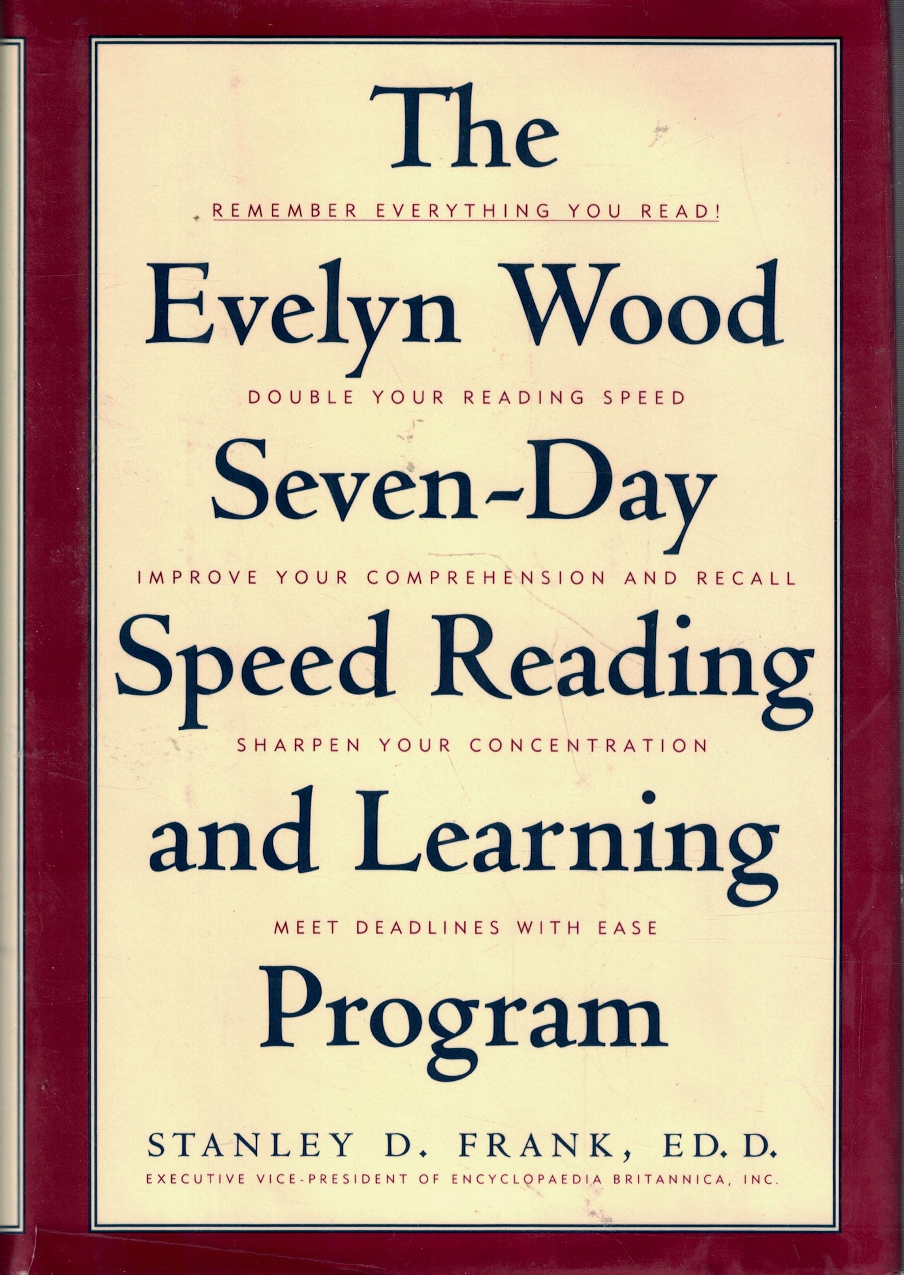 The Evelyn Wood Seven-Day Speed Reading and Learning Program