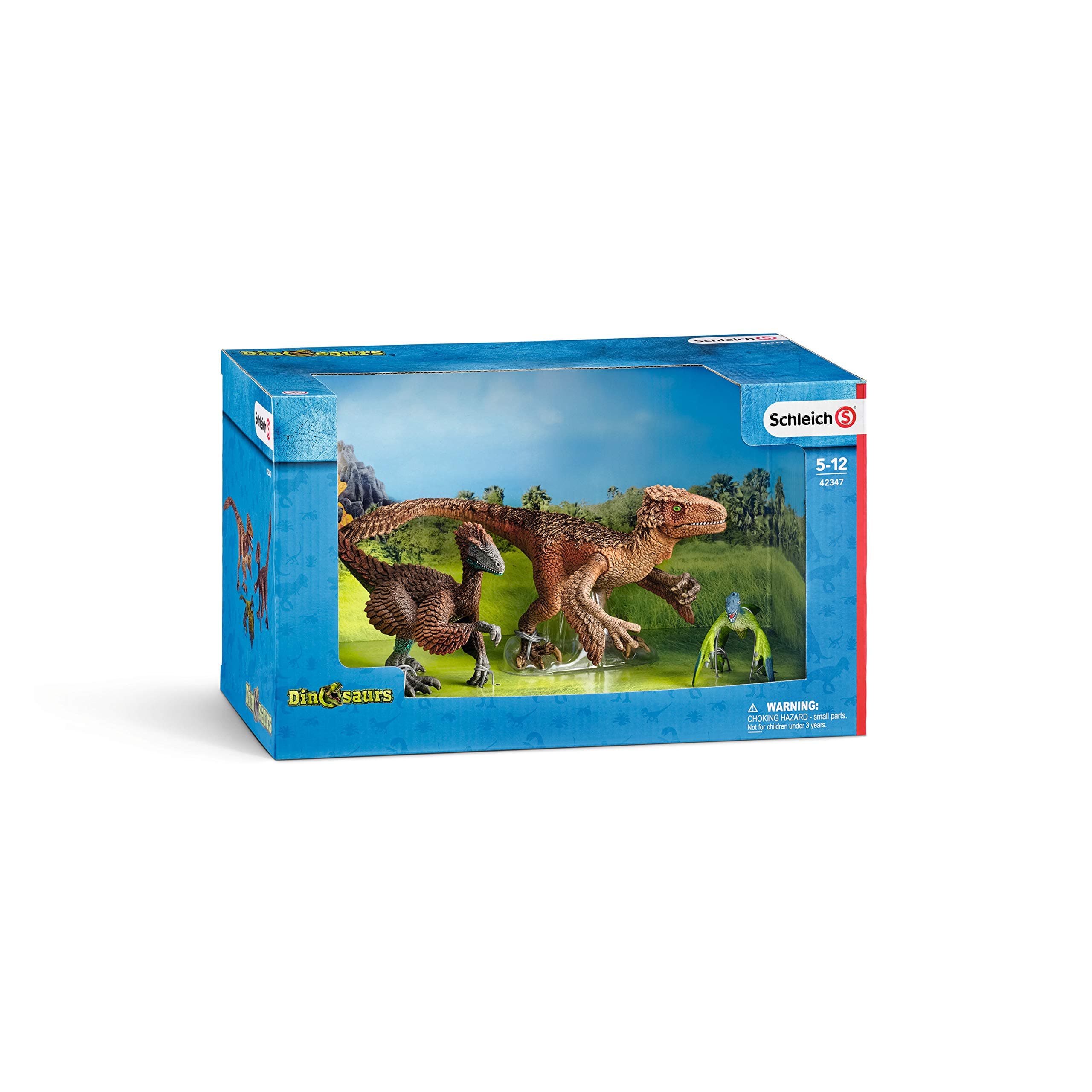 Schleich 42347 - Dinosaurs Feathered raptors