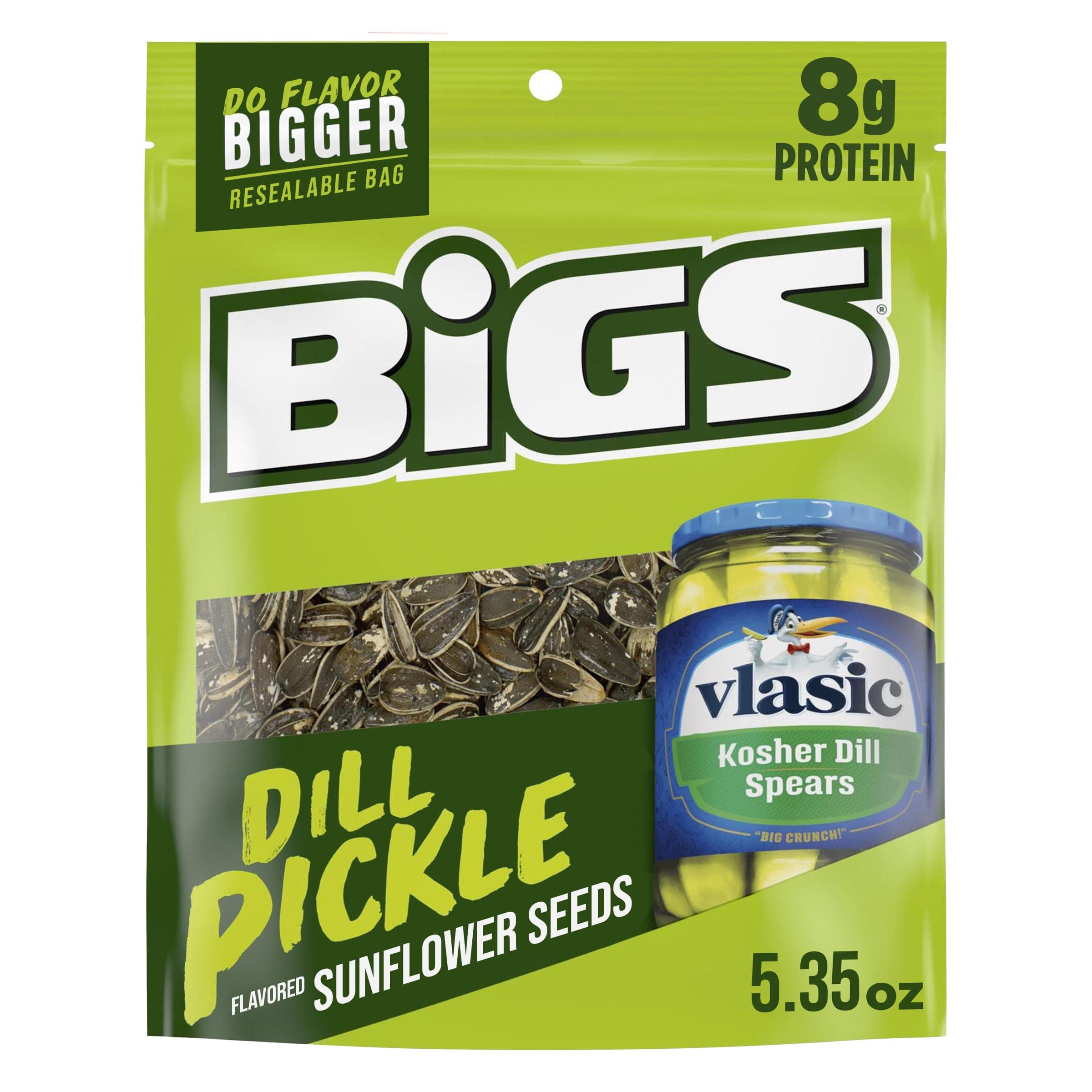 Bigs Sunflower Seeds Dill-Pickle 151g