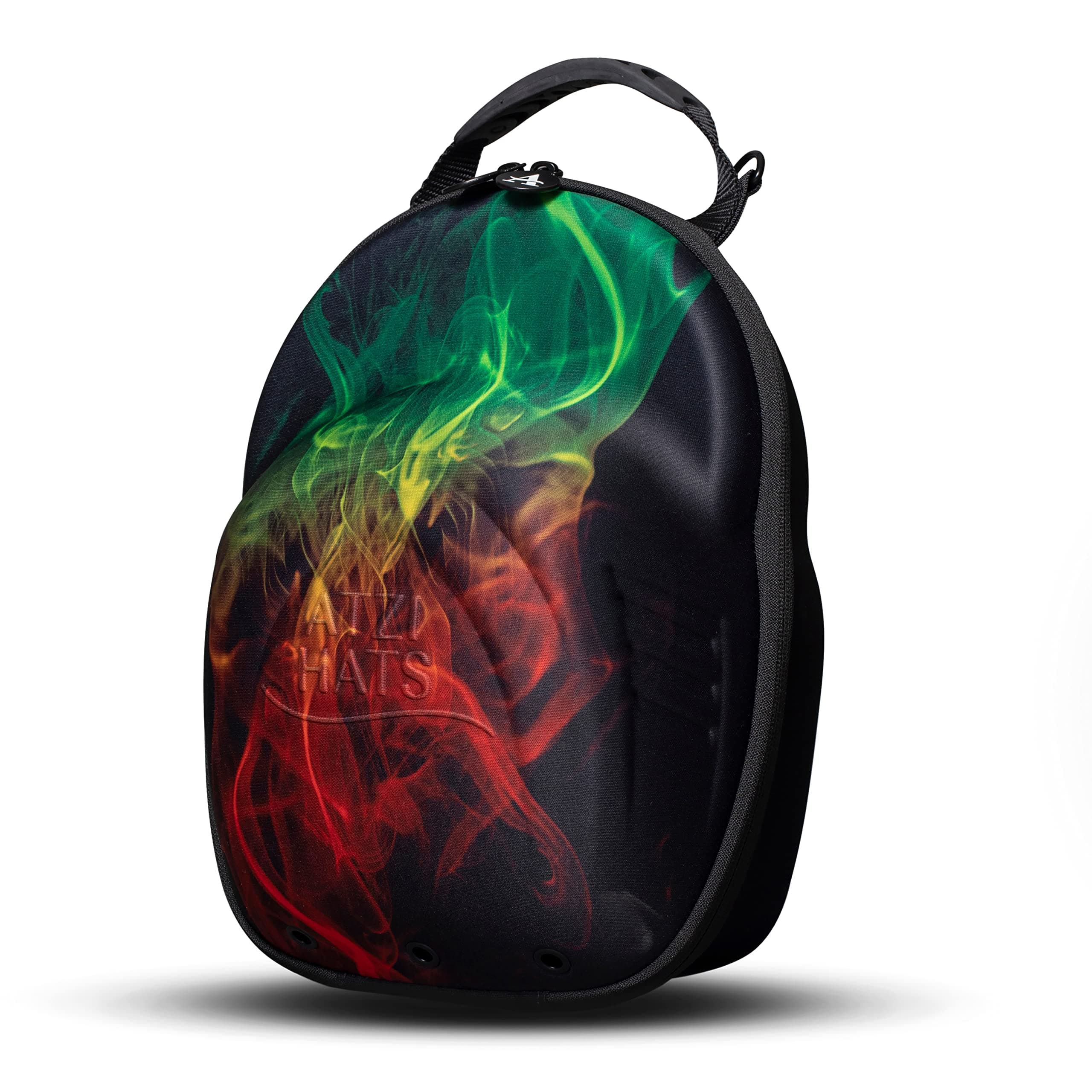 Hat Case for Baseball Caps Travel Hat Case Ball Cap Carrier Hat Box Organizer Carry On Hat Bag Backpack with Shoulder Strap