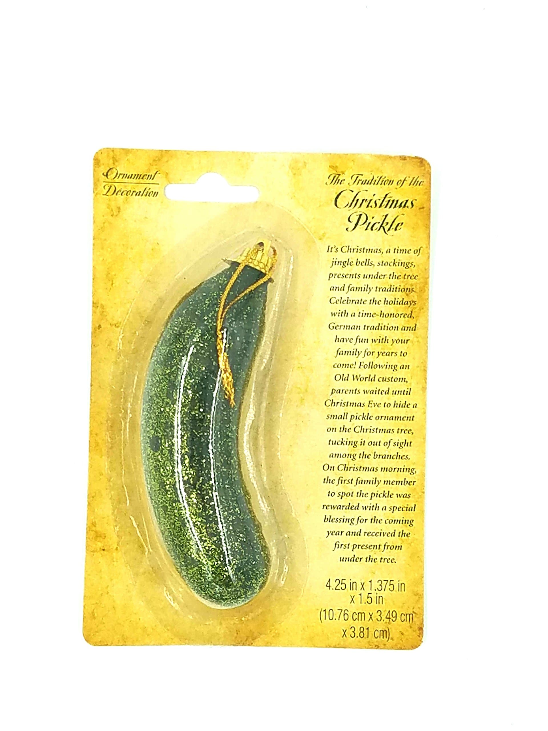 4square4life Christmas Pickle Ornament