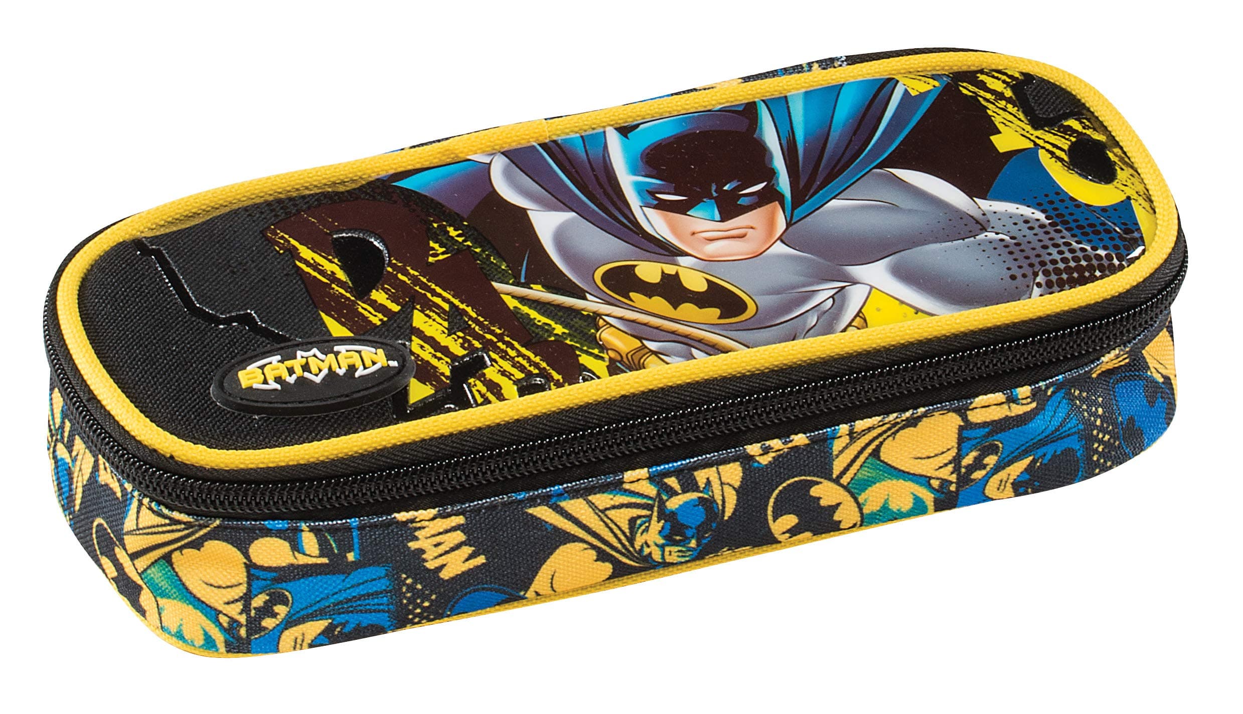 Graffiti Batman Pencil Cases, 22 cm, Black