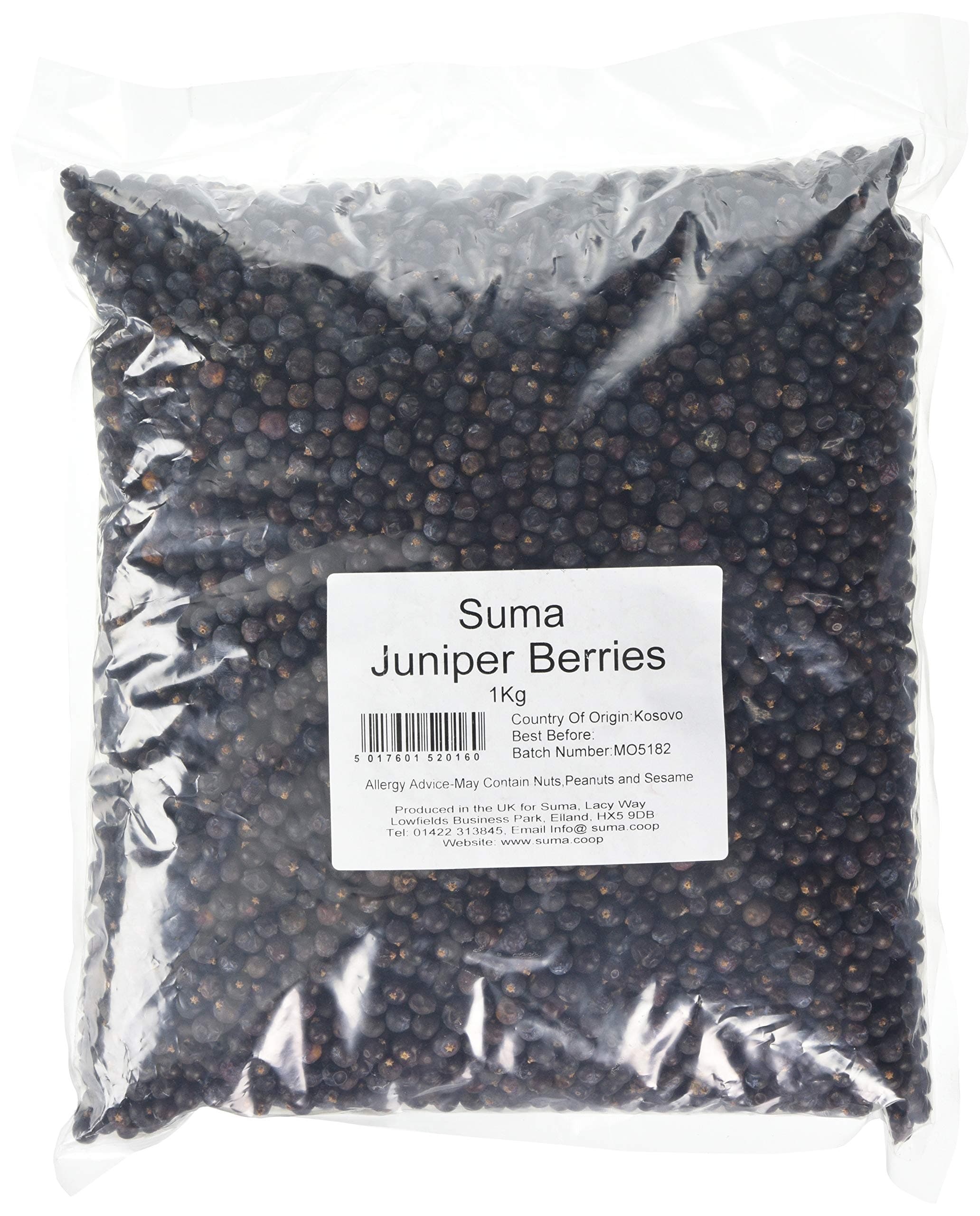 Bulk Whole Spices Juniper Berries - 1 kg (HE016)