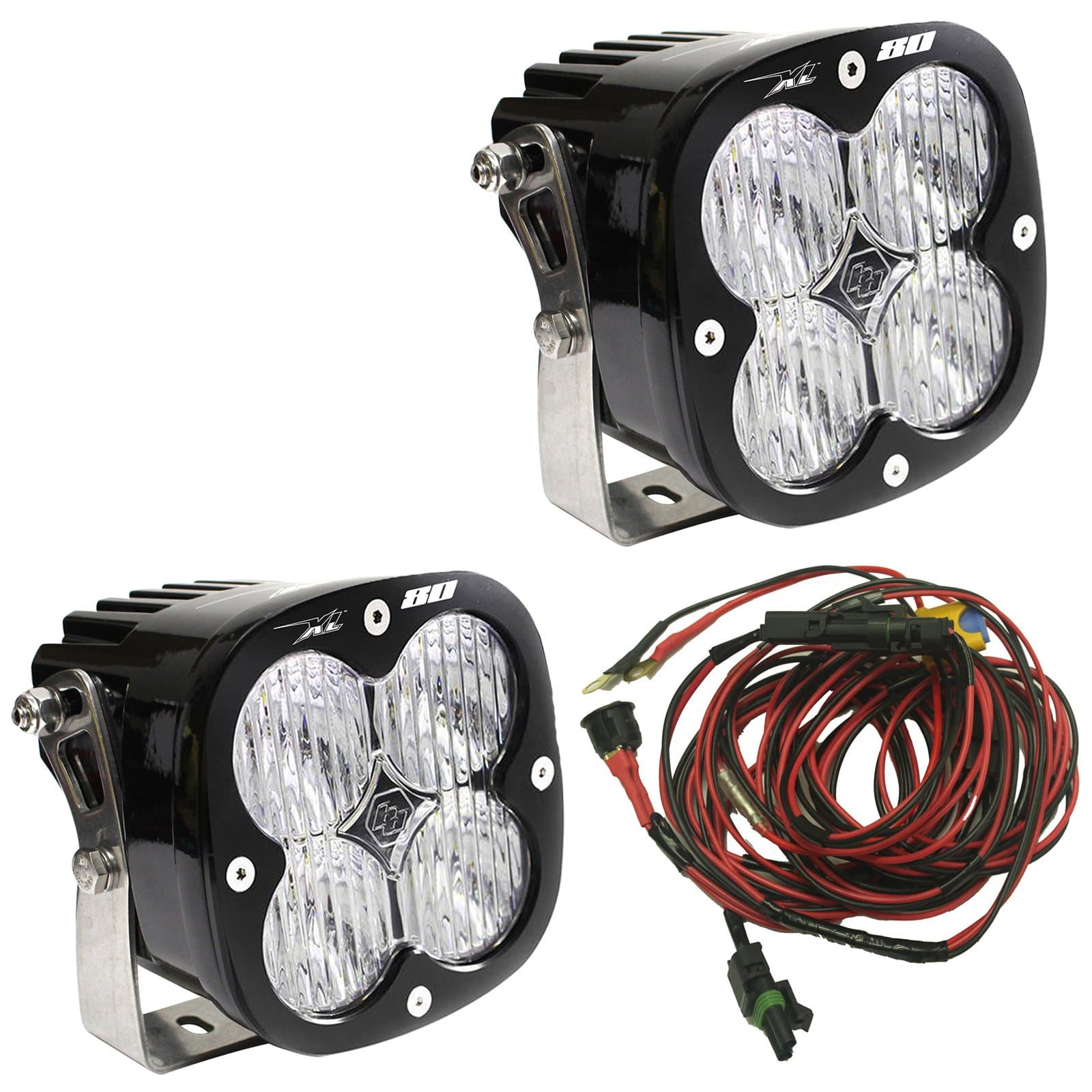 67-7805 XL80 Wide Cornering Light Bar, Pair