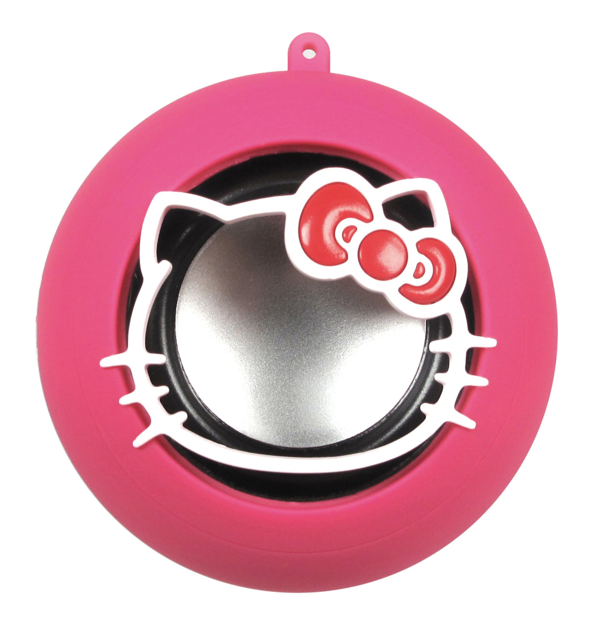 Hello Kitty Portable Speaker (for iPhone, iPod, iPad Mini and MP3 Player, Pink)