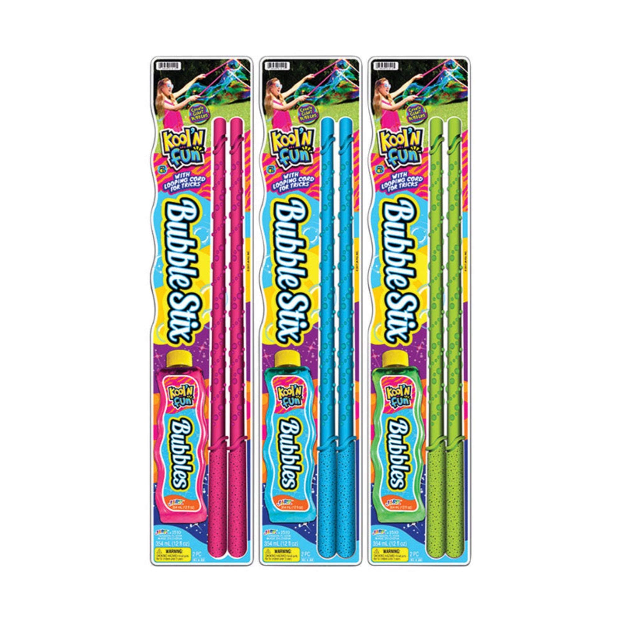 JA-RU Bubble STIX/SOLUTN 12OZ