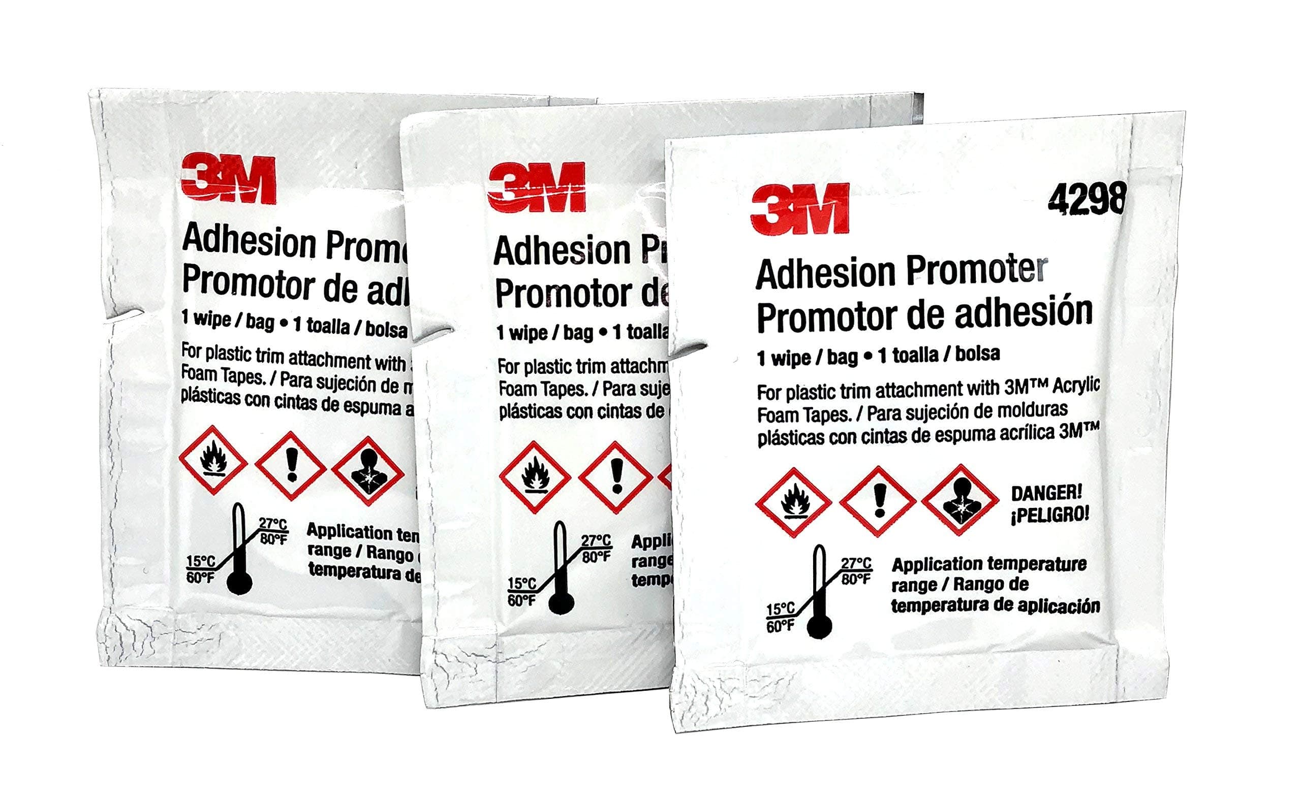 4298 Adhesion Promoter, 3 Sponge Applicators
