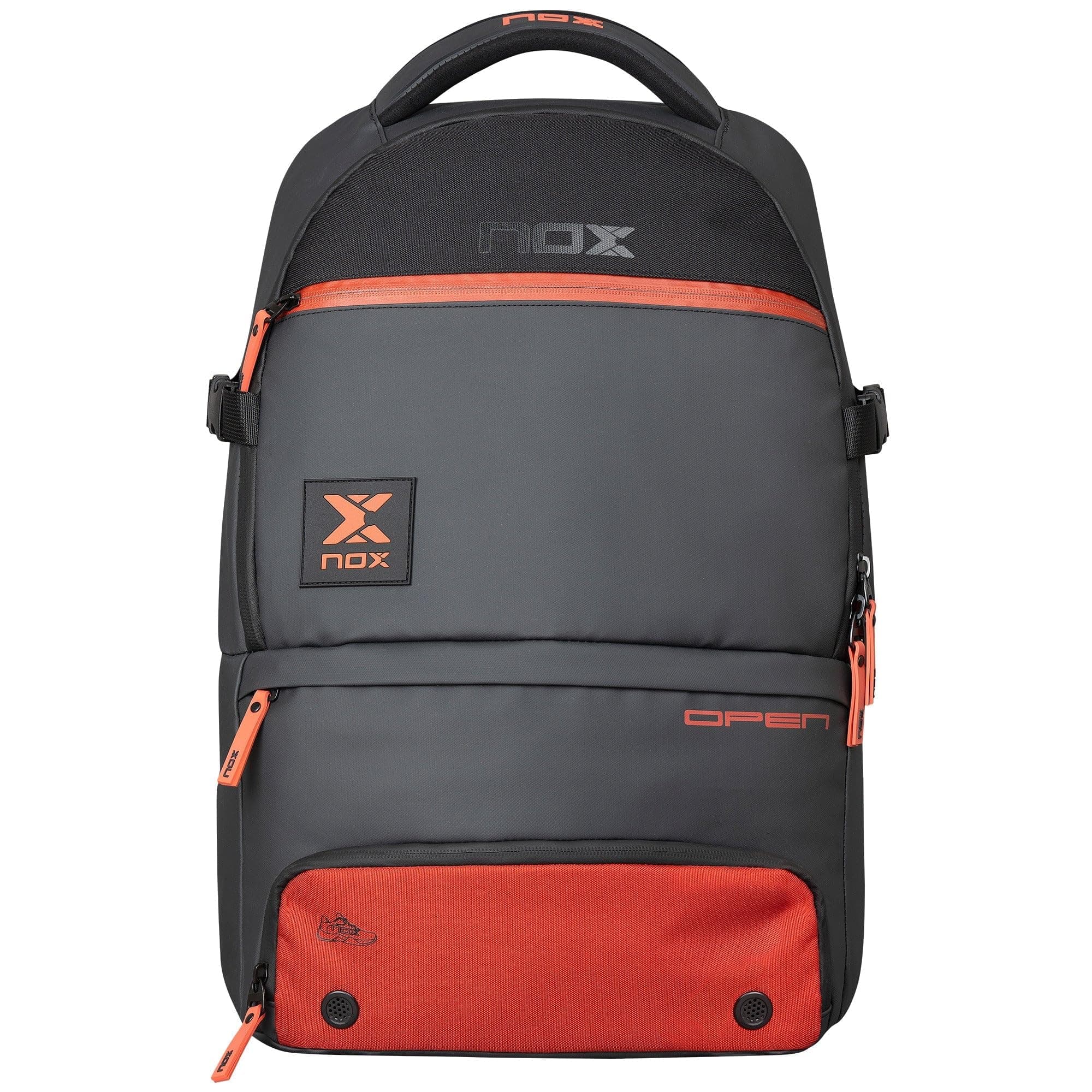 Padel Backpack Nox Luxury Open Series Black/Red.