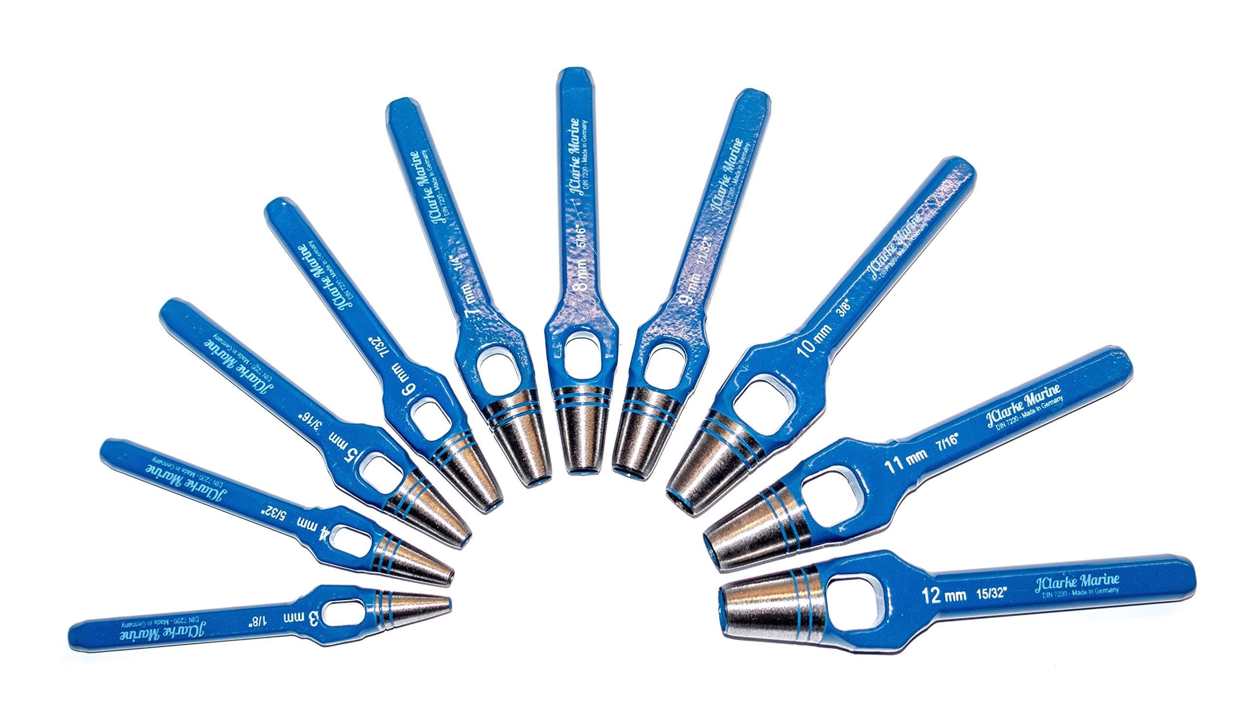 5mm Arc punch hole wad cutting tool leather craft worker Made in Germany to DIN7200 (5mm)