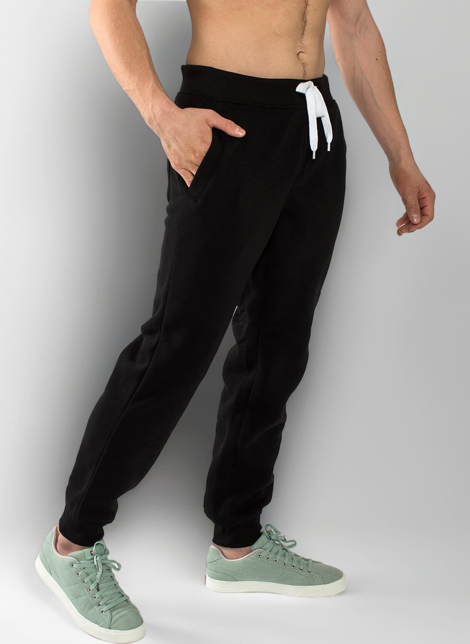 Southpole Men's Active Basic Jogger Fleece Pants Jogginghose