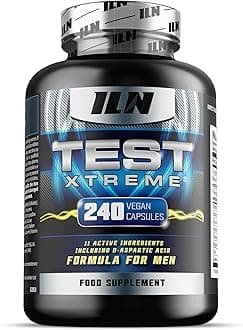 Test Xtreme - Booster Supplements for Men with Zinc - Natural and Safe for Men - Zinc and Magnesium Booster (240 Capsules)