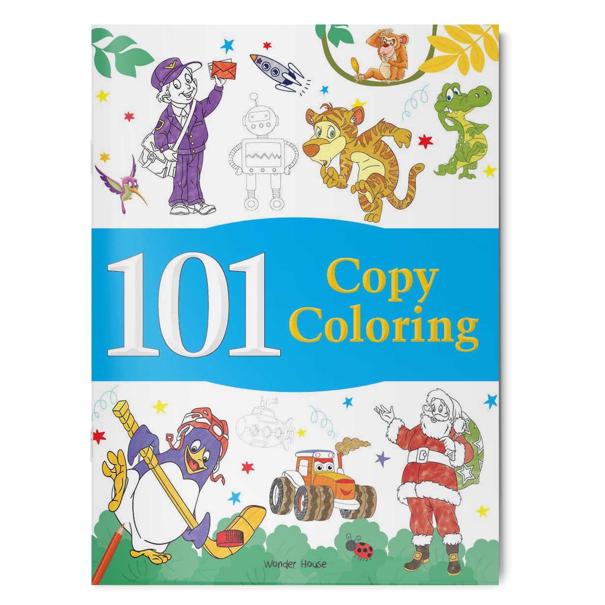 – 101 Copy Coloring: Fun Activity Book For Children (101 Fun Activities)