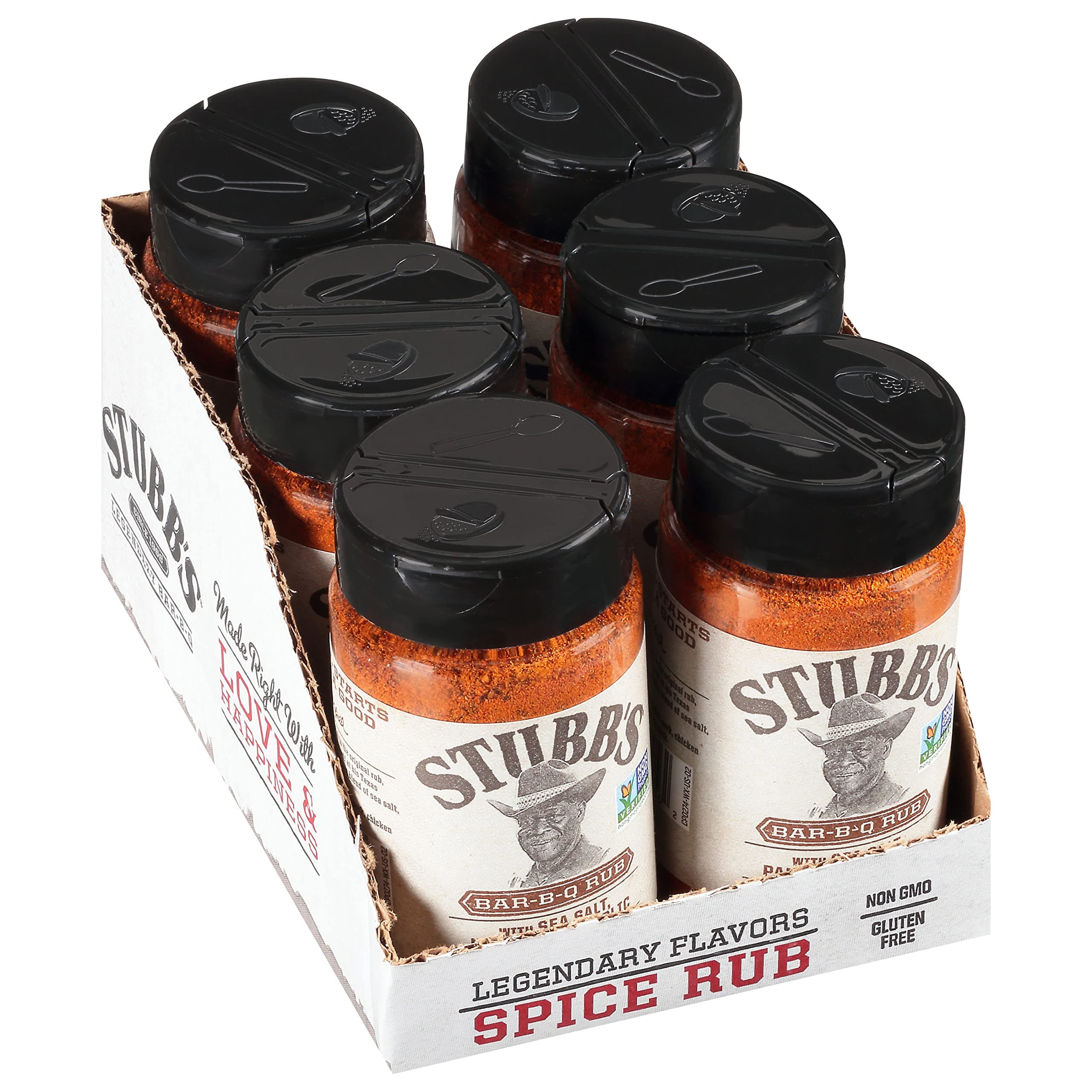 BBQ Rub, 4.62 oz (Pack of 6)