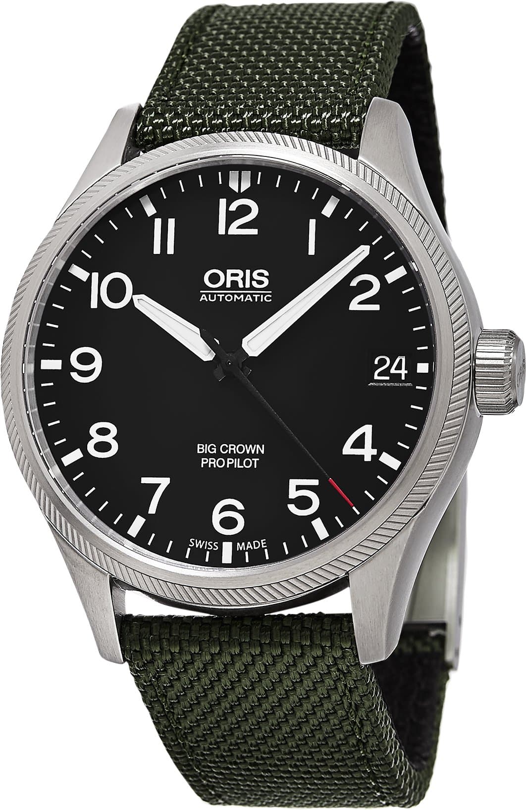 Oris Big Crown Propilot Black Dial Automatic Mens Watch 751-7697-4164FS