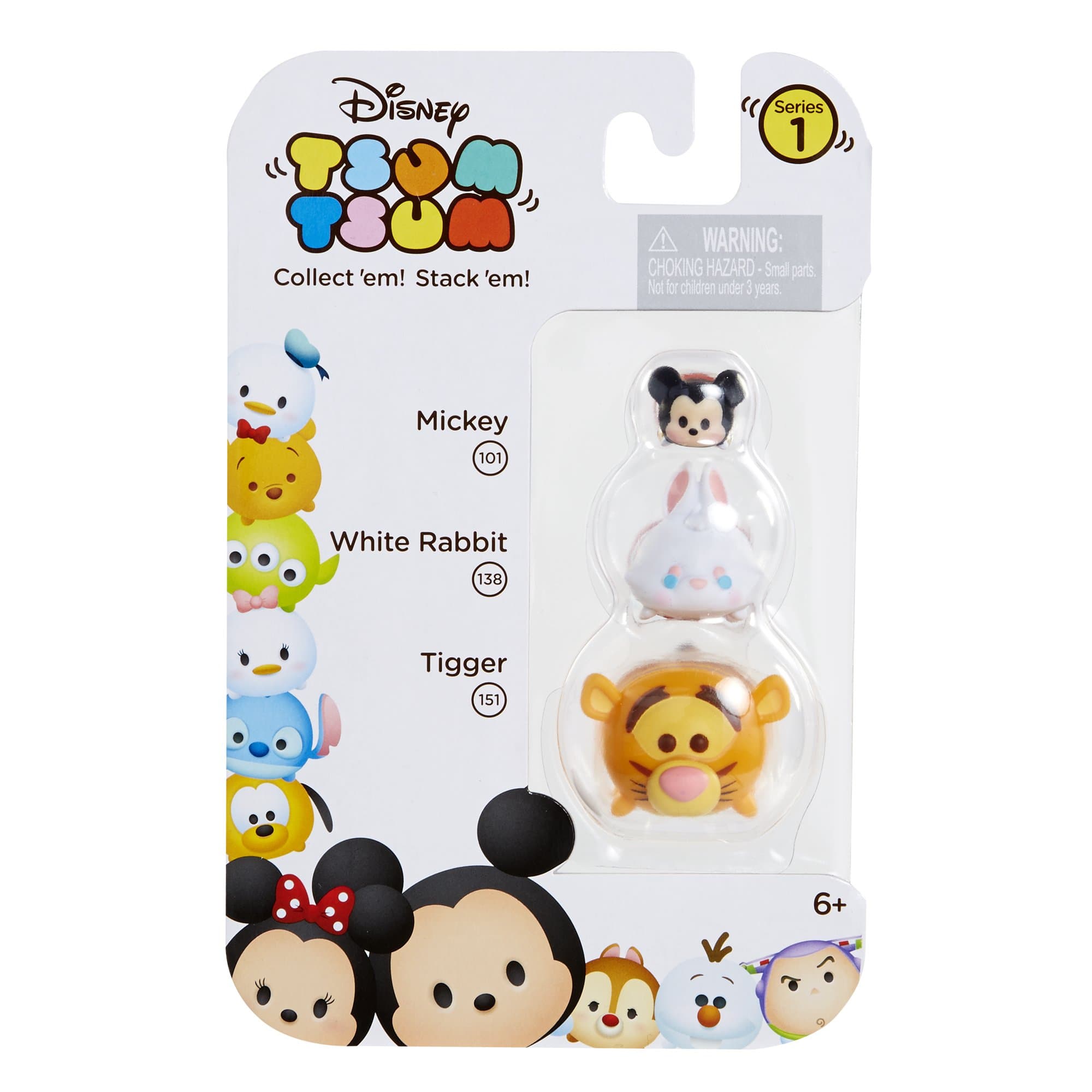 3-Pack Figures: Tigger/White Rabbit/Mickey