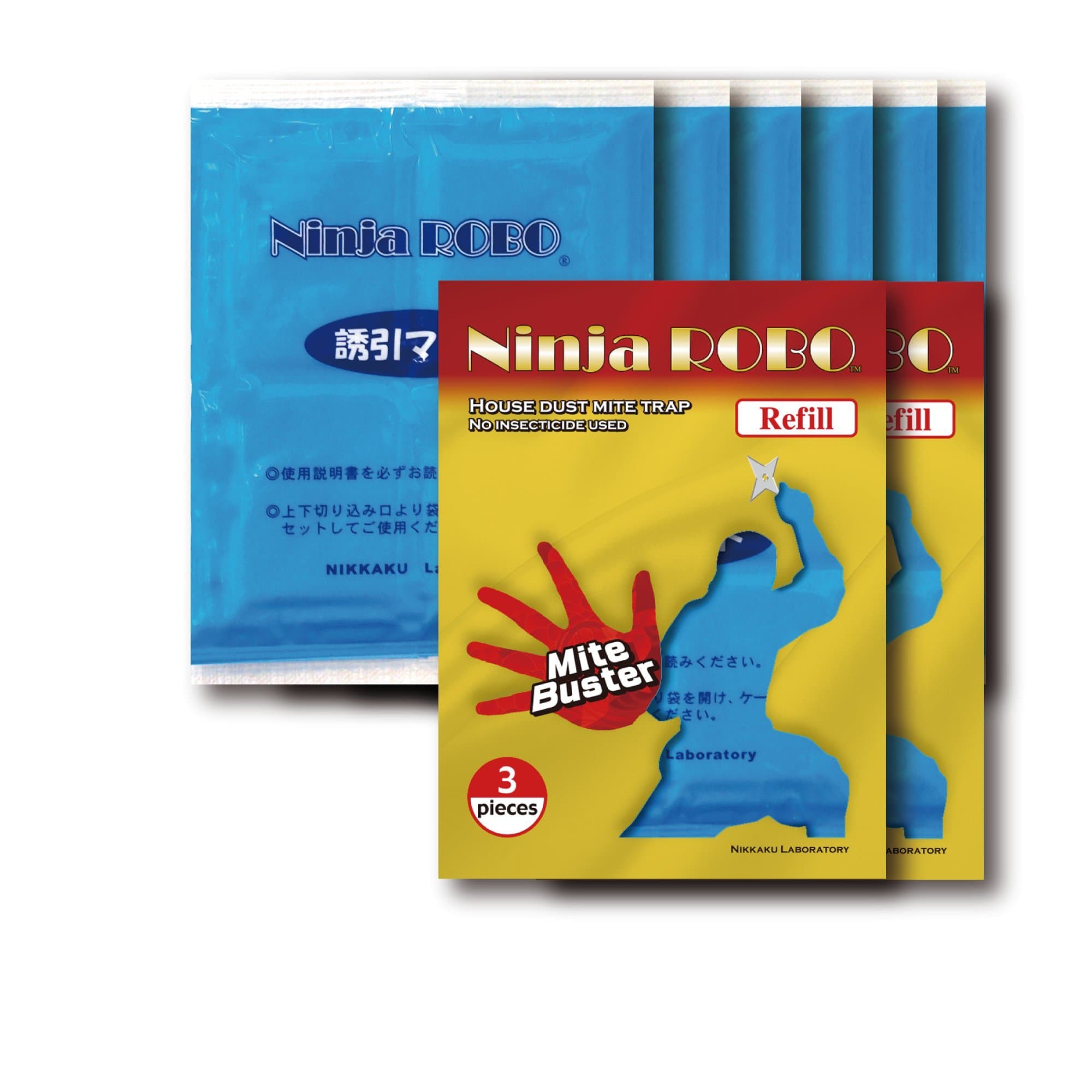 Standard House Dust Mite Trap Refills, 6 Pieces