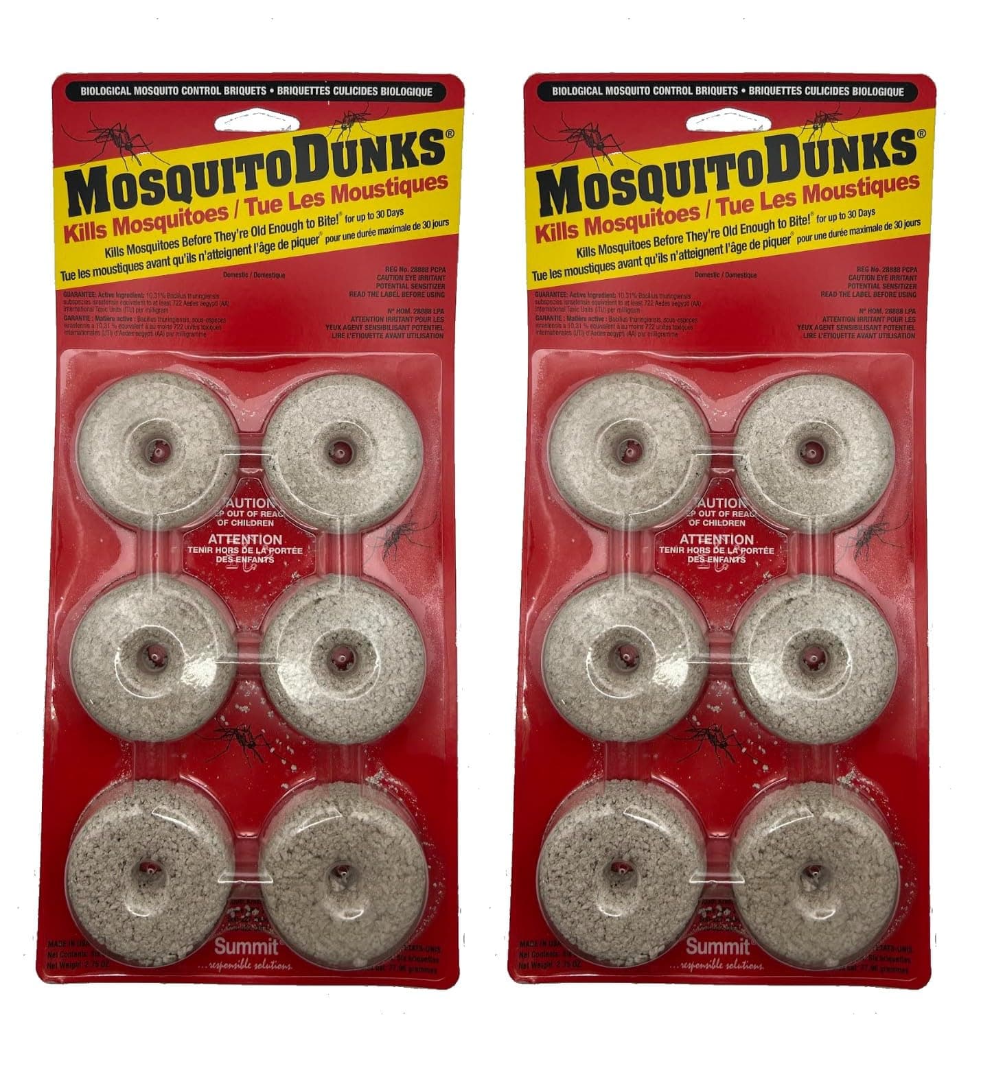 Summit Pack of 2 Peak Mosquito Slam