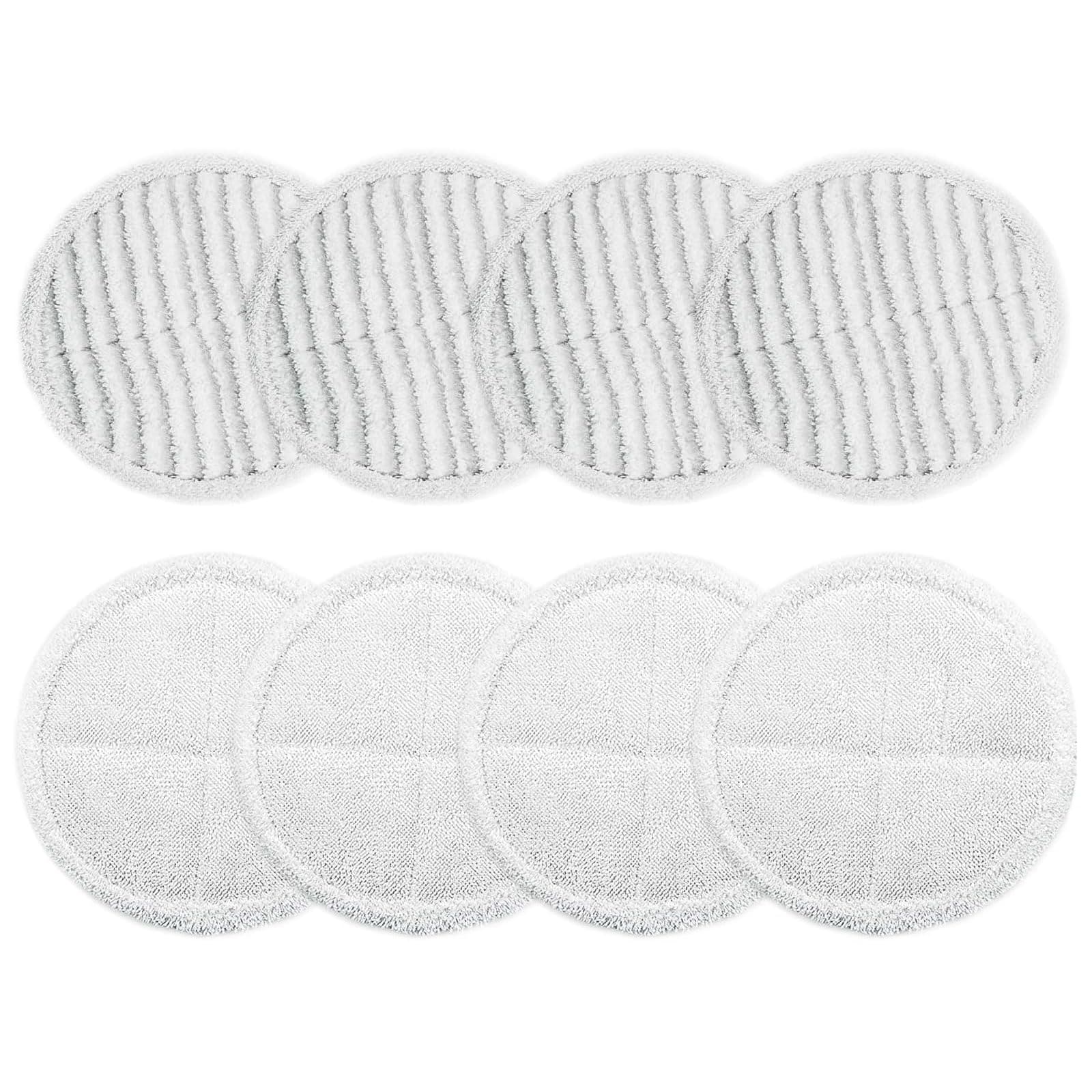8 Pack Spin-Wave Mop Replacement Pads Compatible with Bissell Spin-Wave 2039,2039A,2124,2307,23157,20391,20399 Series Steam Mop Pads for Bissell Spin-Wave Hard Floor Cleaner