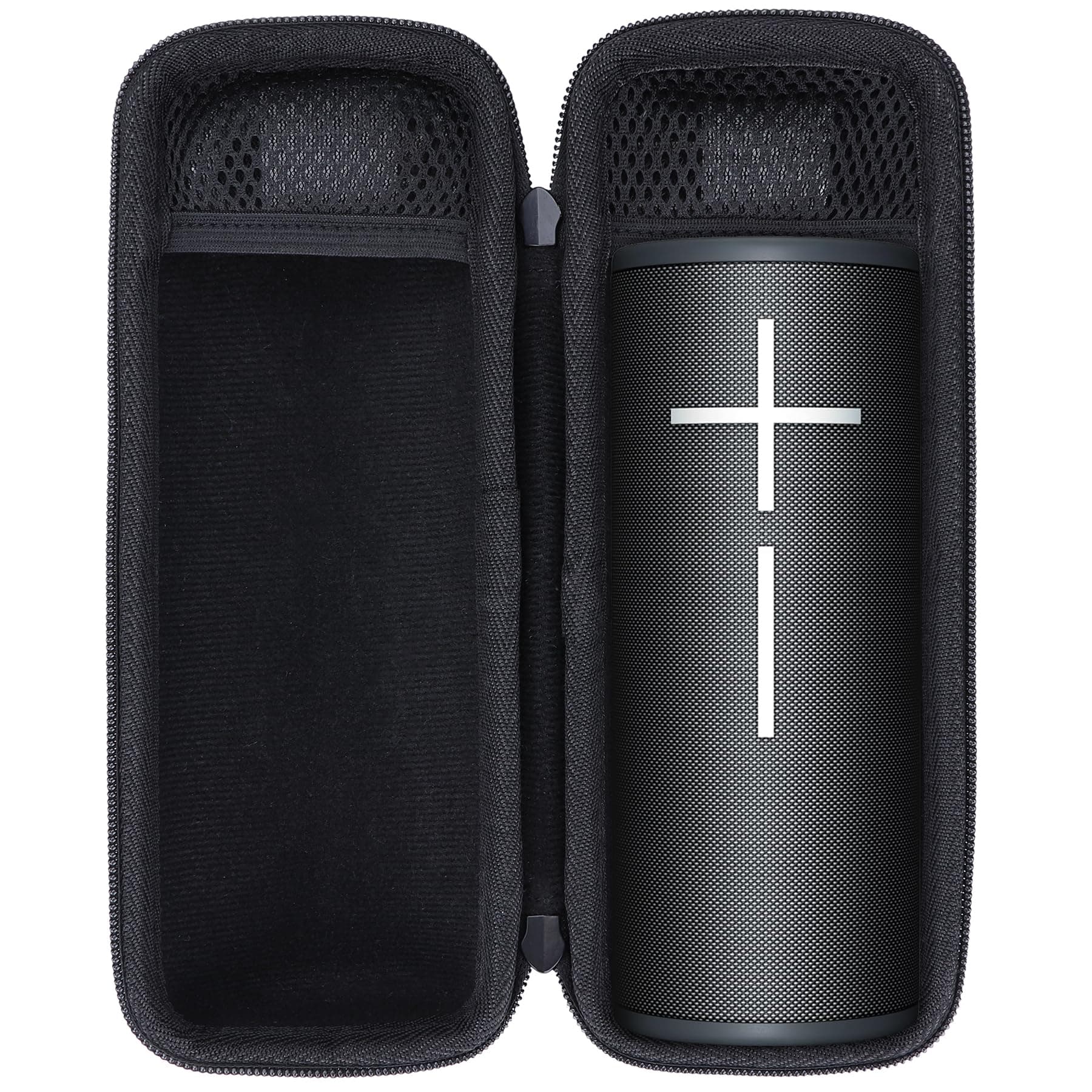 Lebakort Storage Case Compatible with Ultimate Ears UE Boom 4 3 Portable Waterproof Bluetooth Speaker (Black Case, for Boom 4)